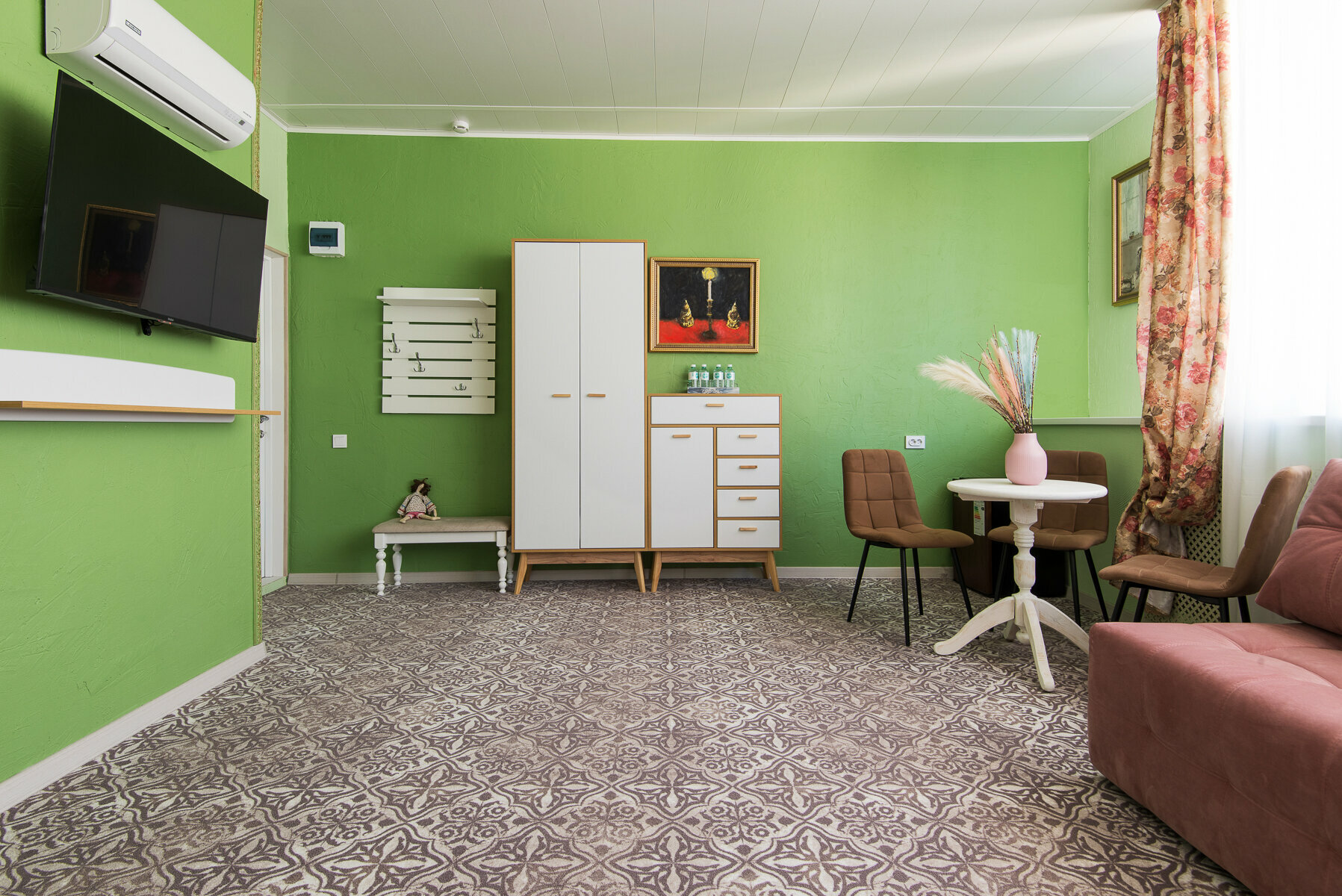 Делюкс четырехместный однокомнатный