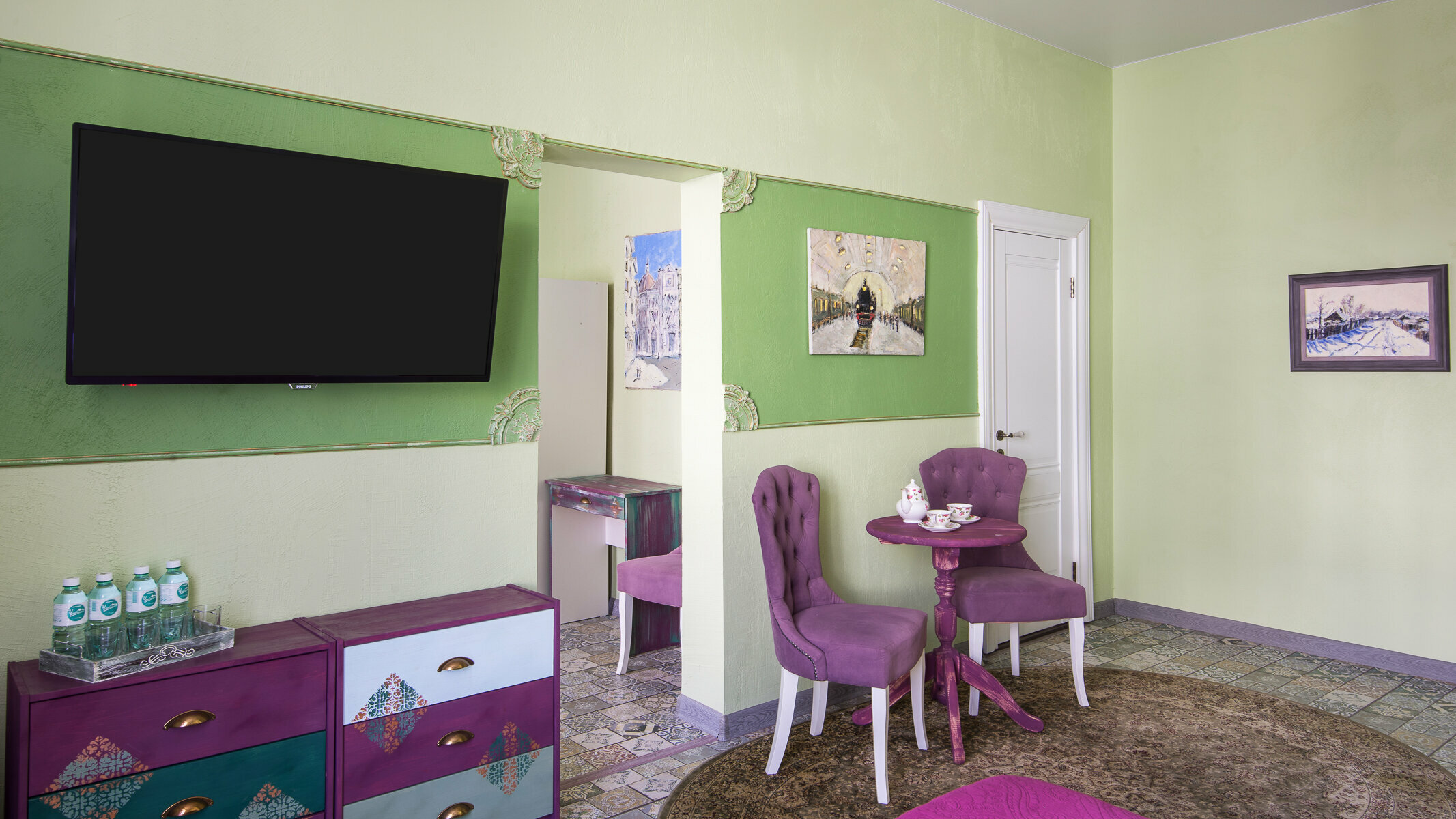 Семейный двухкомнатный номер