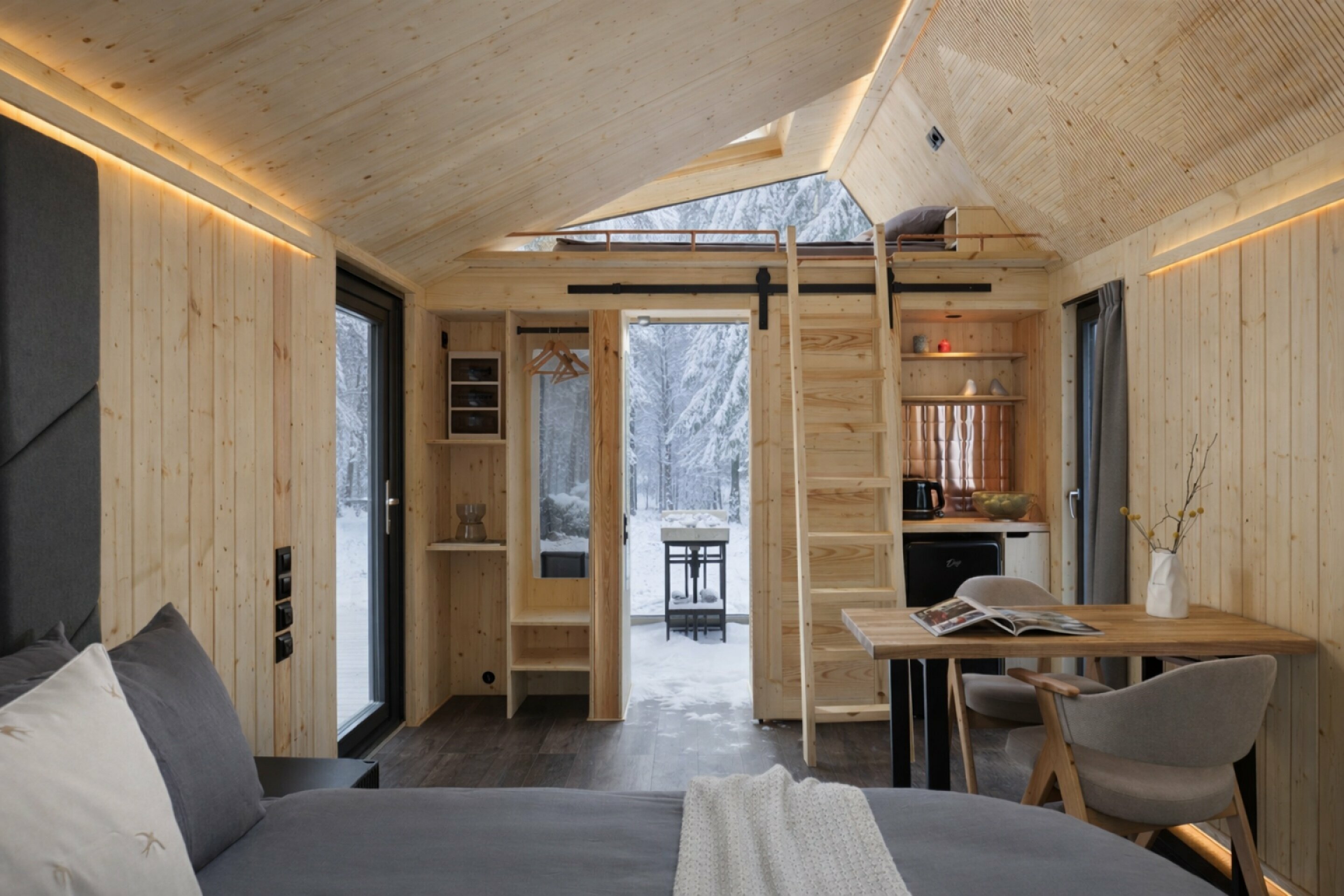 Барн с верандой