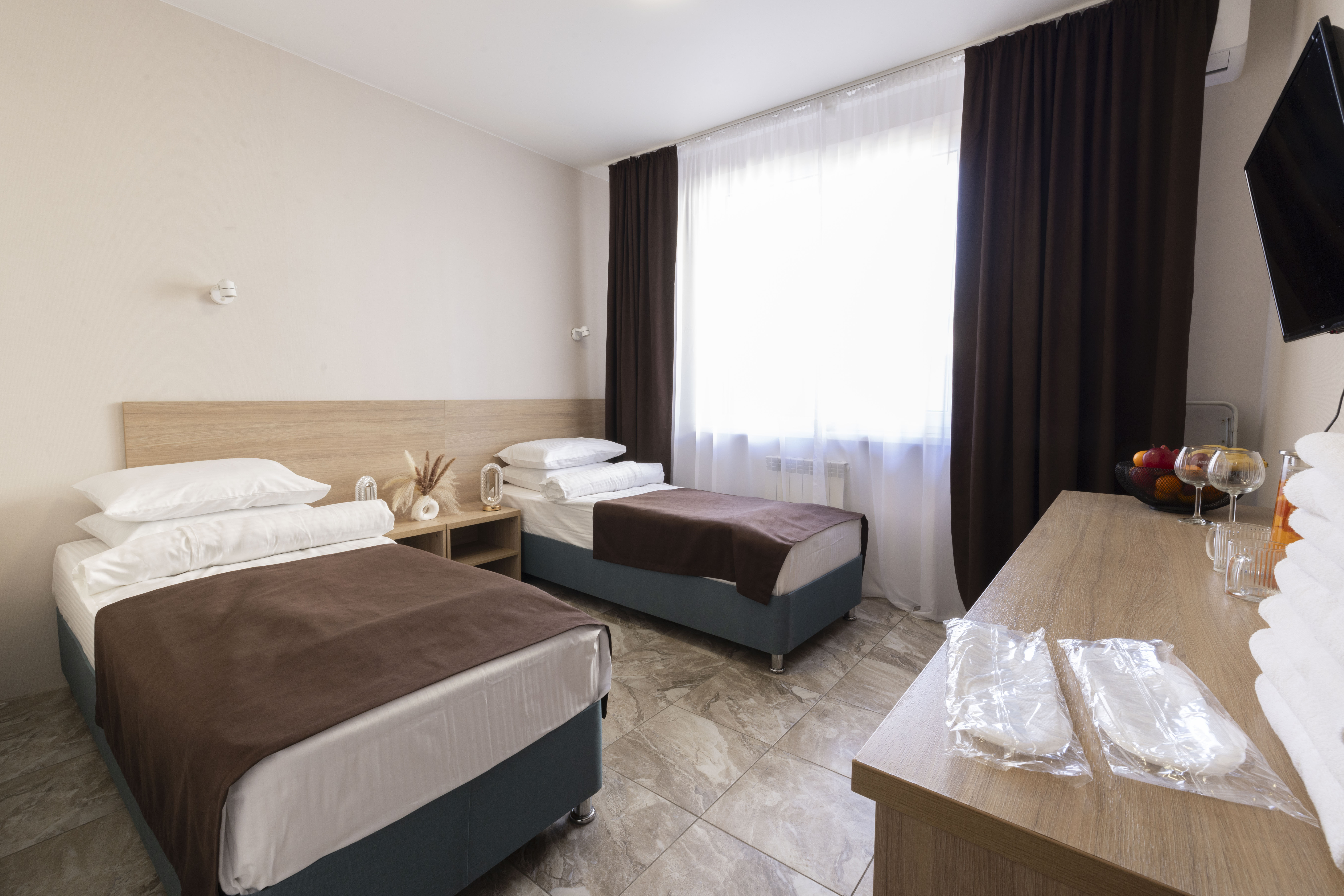 Двухкомнатный четырехместный номер