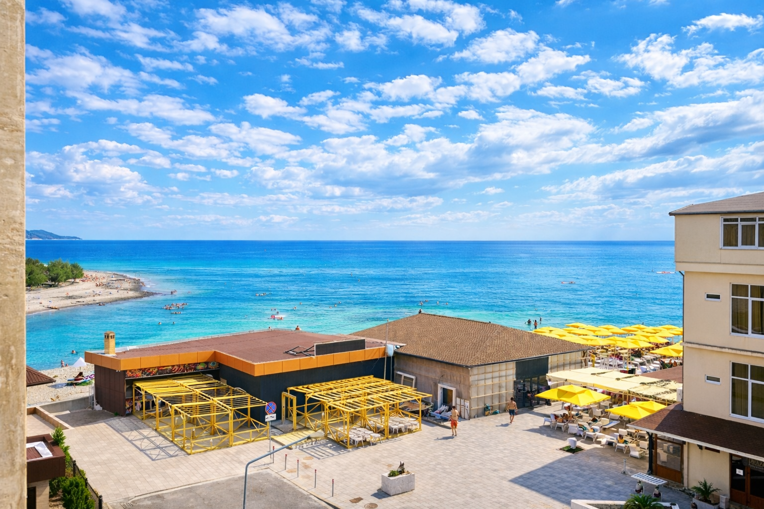 Апартаменты с видом на море