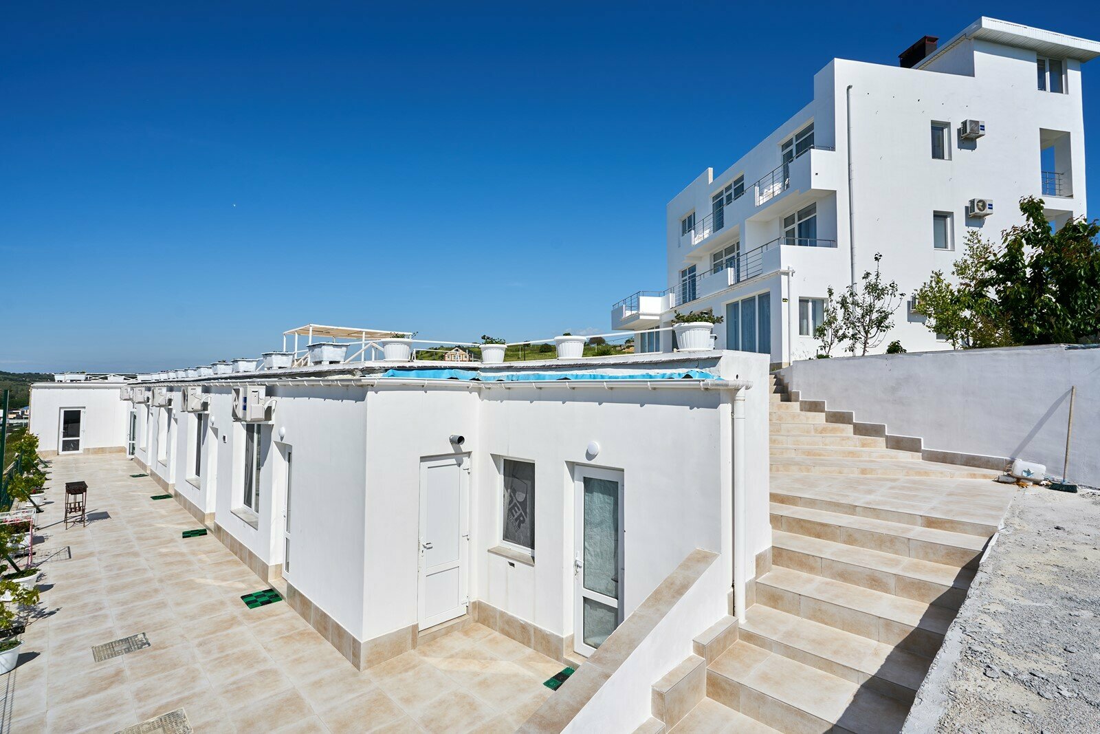 Четырехместный номер с видом на море