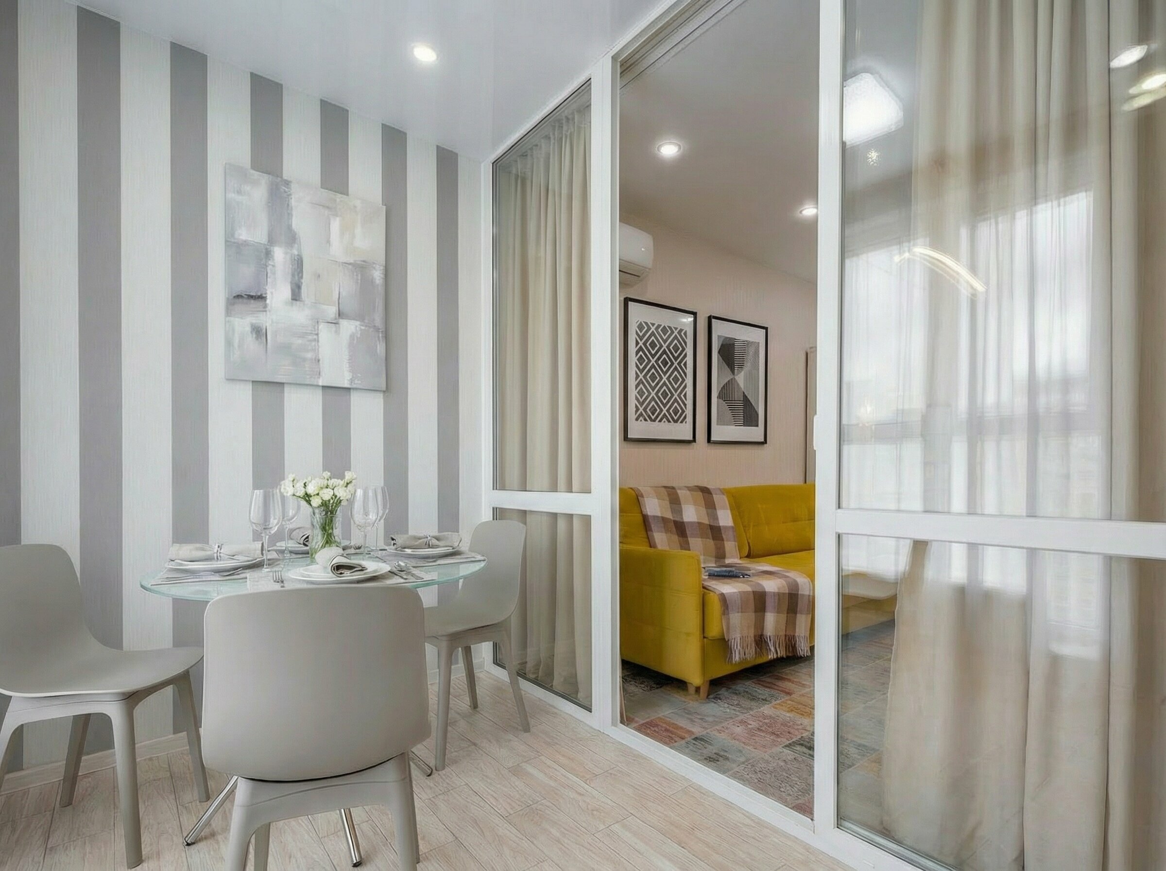 Яркие апартаменты с умной колонкой «Алиса»