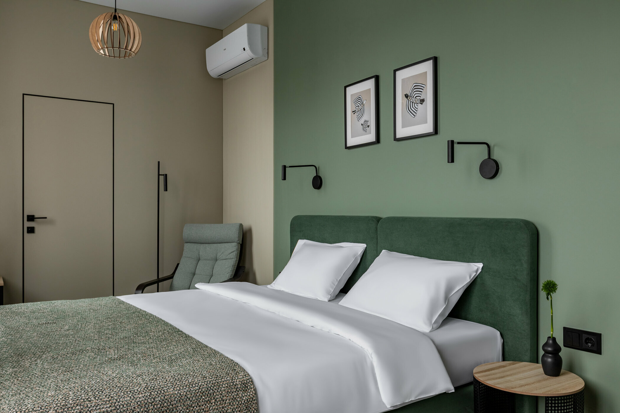 Двухместный номер Делюкс с 1 кроватью и душем