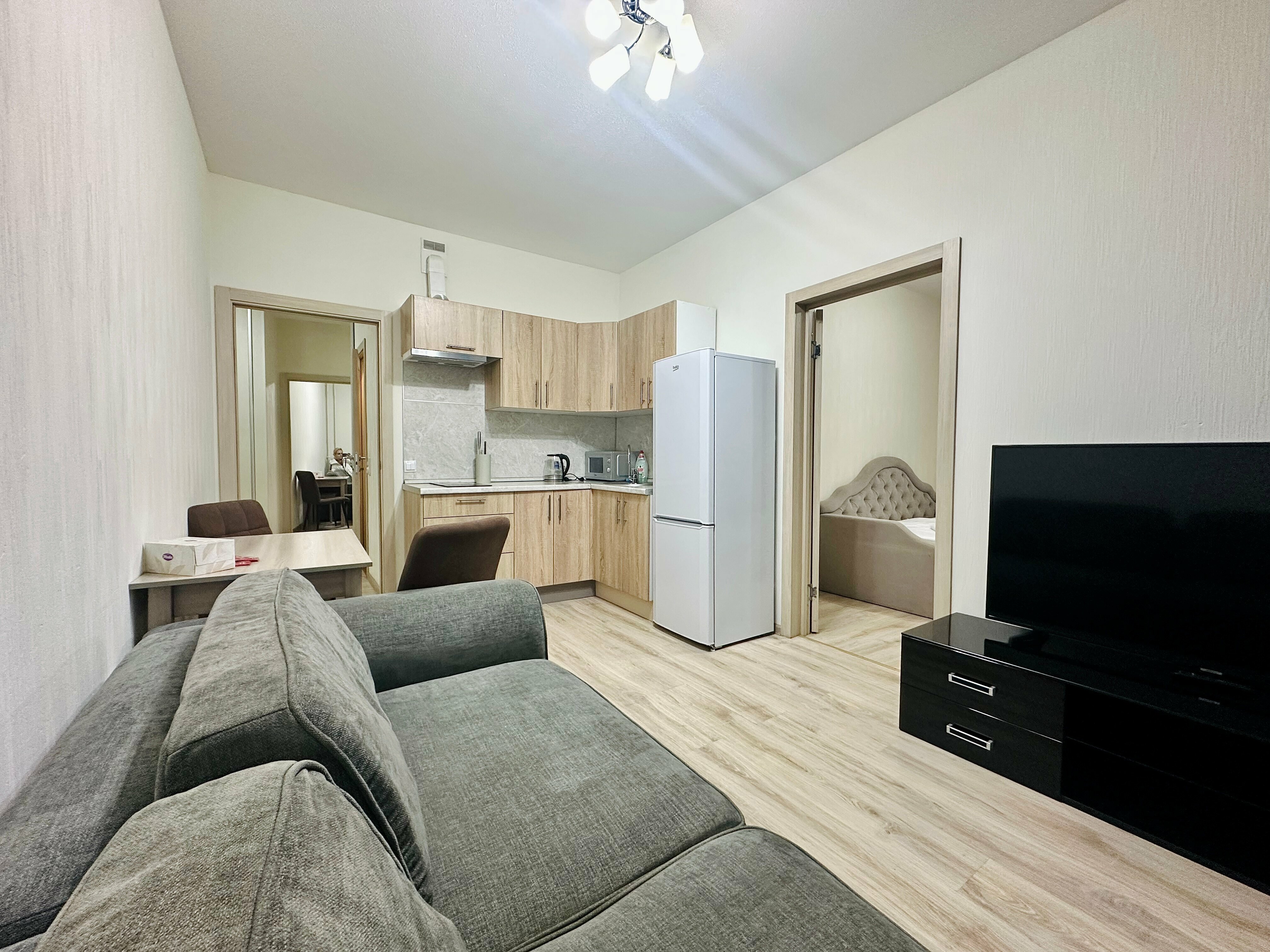 Cемейный номер с собственной ванной комнатой