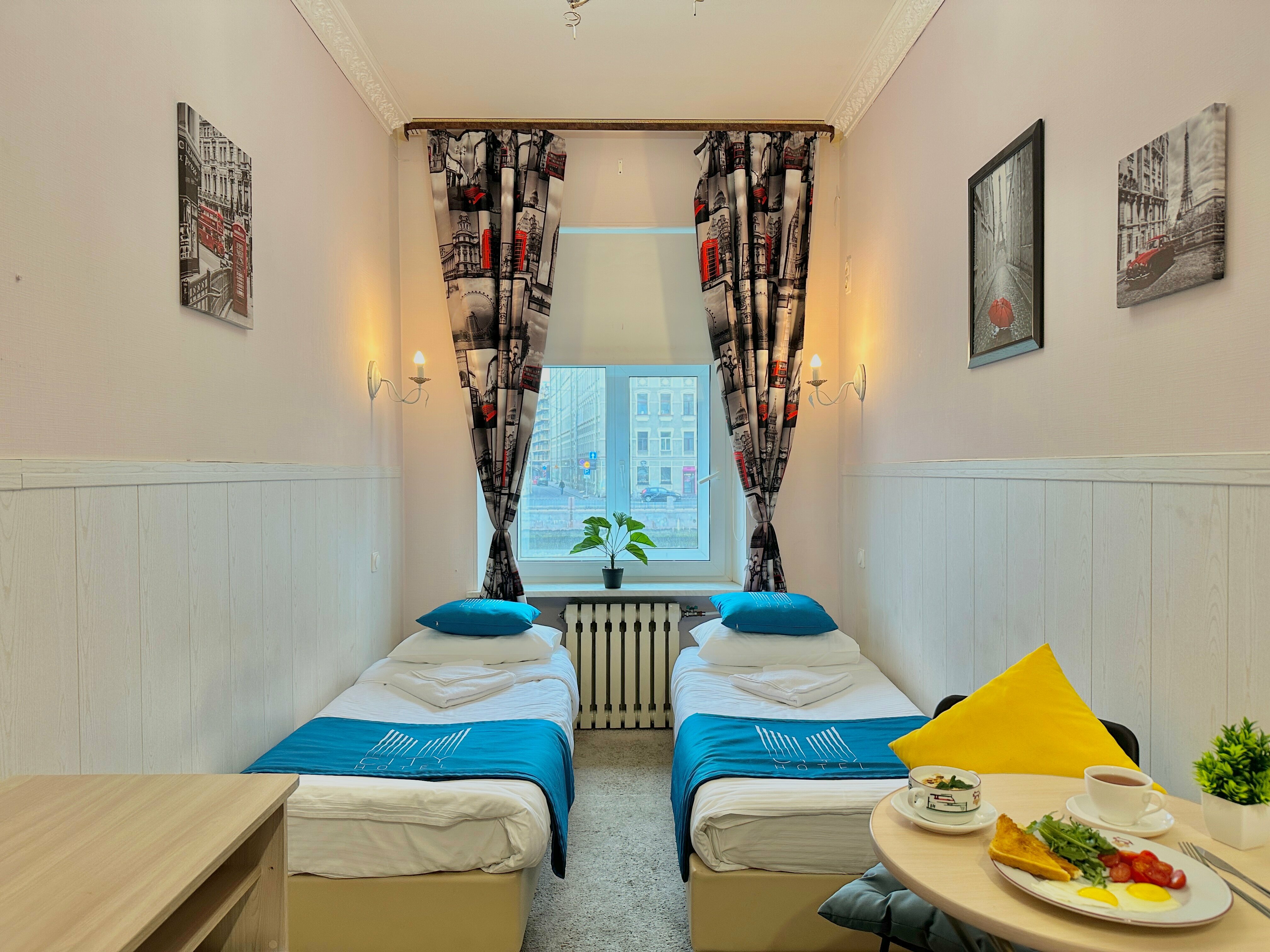 Двухместный номер с 2 отдельными кроватями