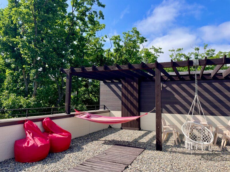 Семейный номер с террасой