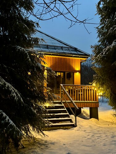 Дом  с видом на ели