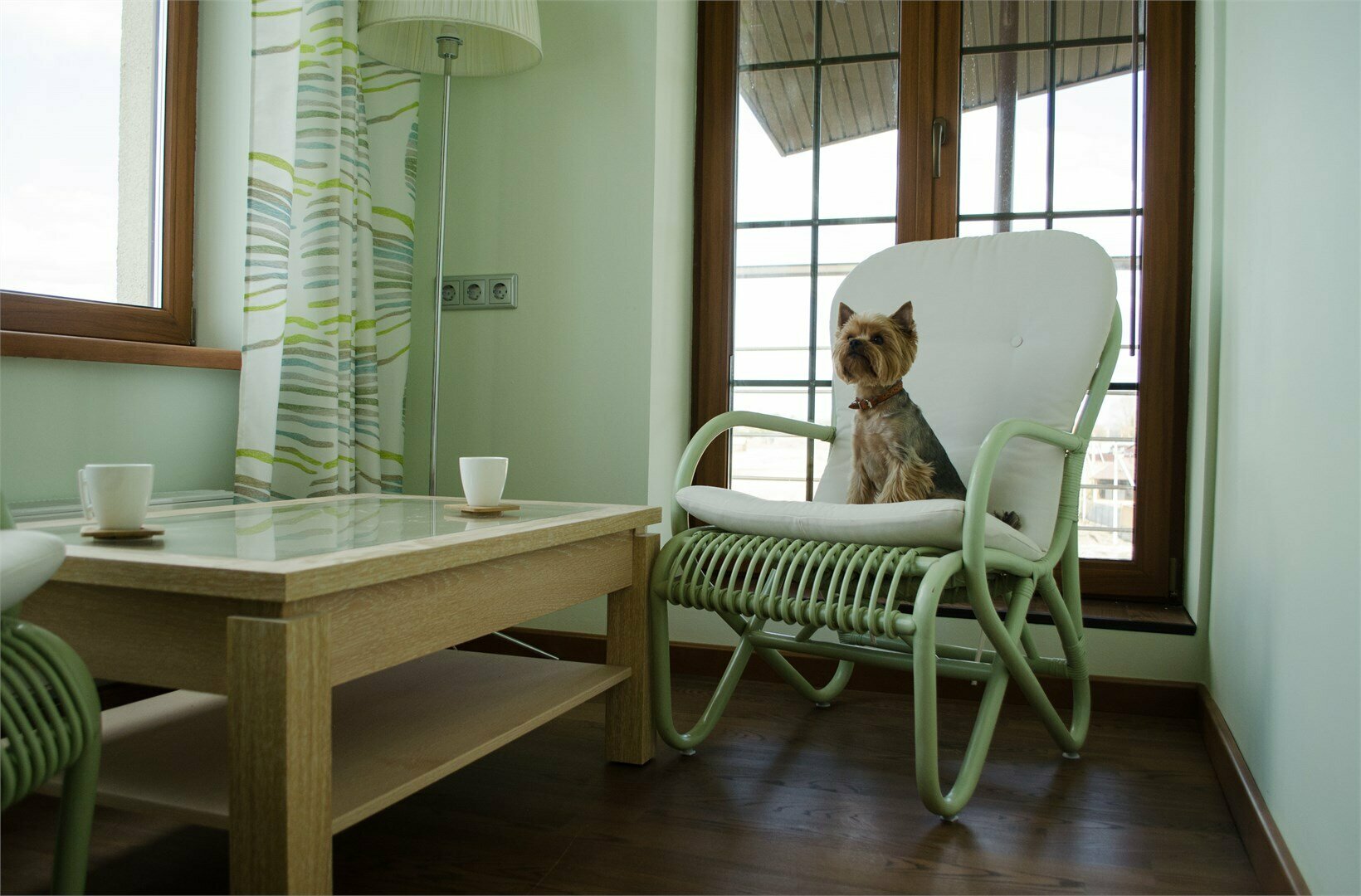 Двухместный номер с видом на Оку и собственным балконом