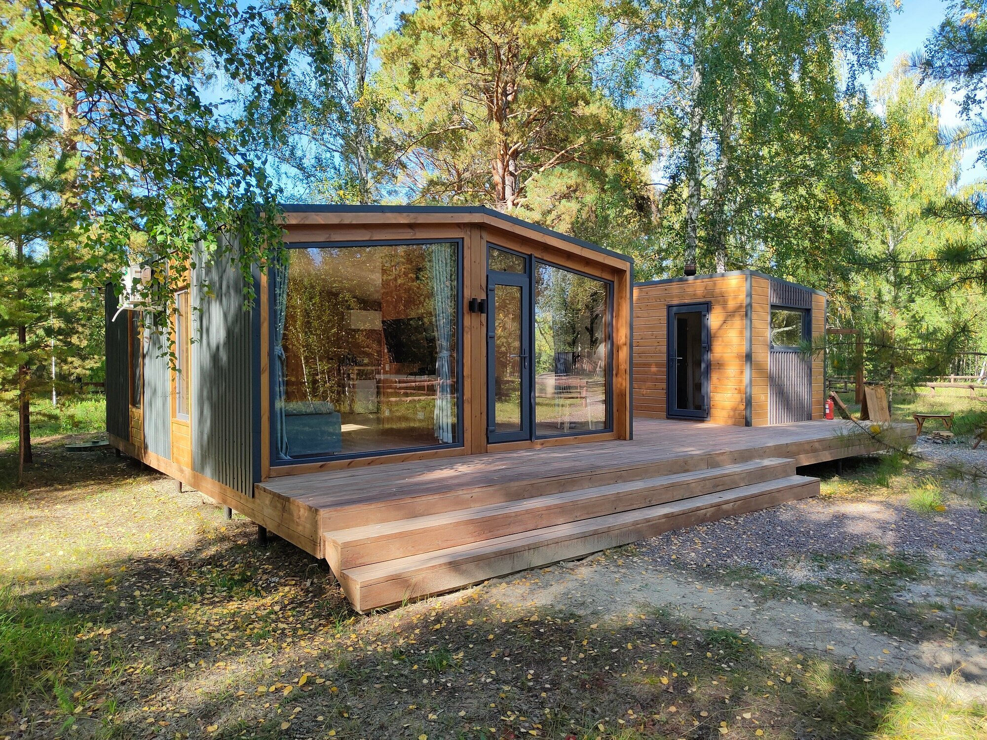 Дом с видом на лес