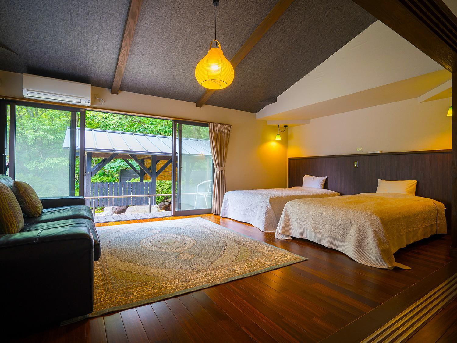 Cottage with Tatami Area and Open-Air Bath