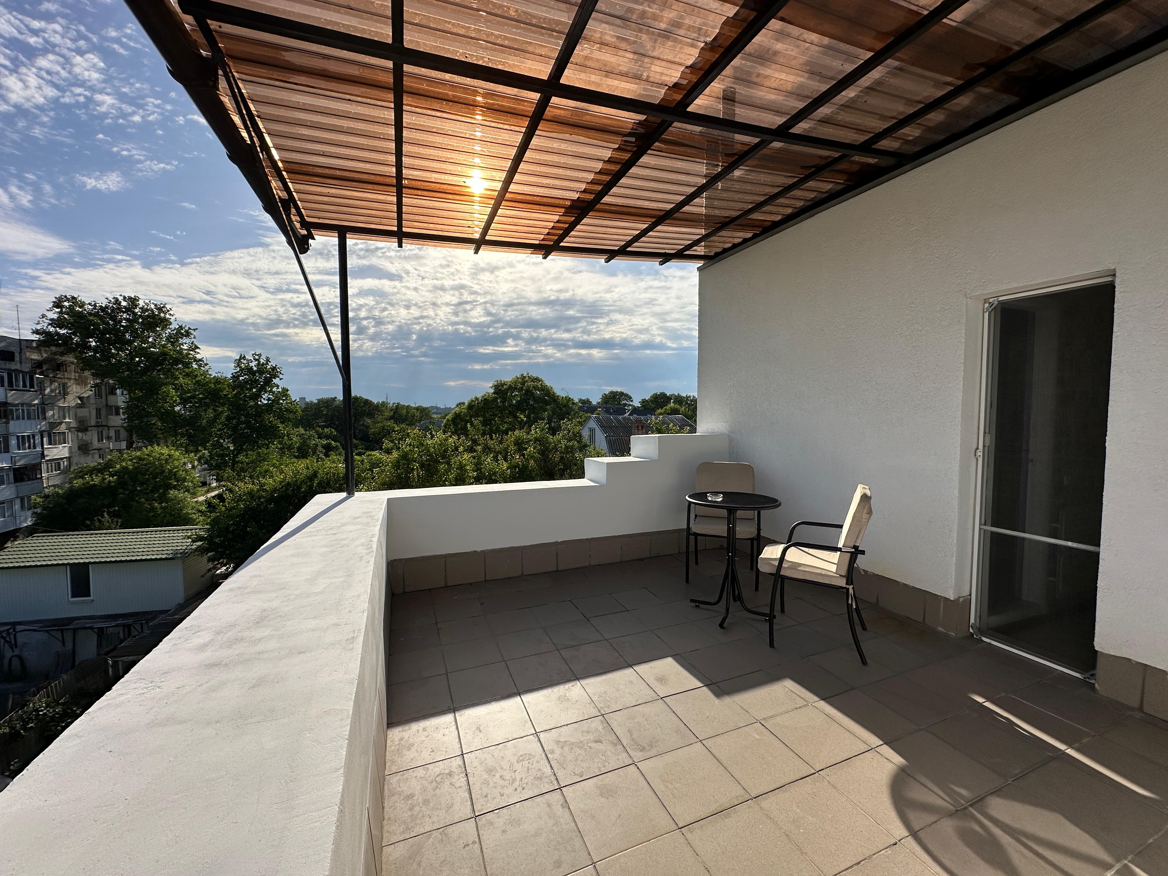 Двухместный номер Делюкс с 1 кроватью и балконом