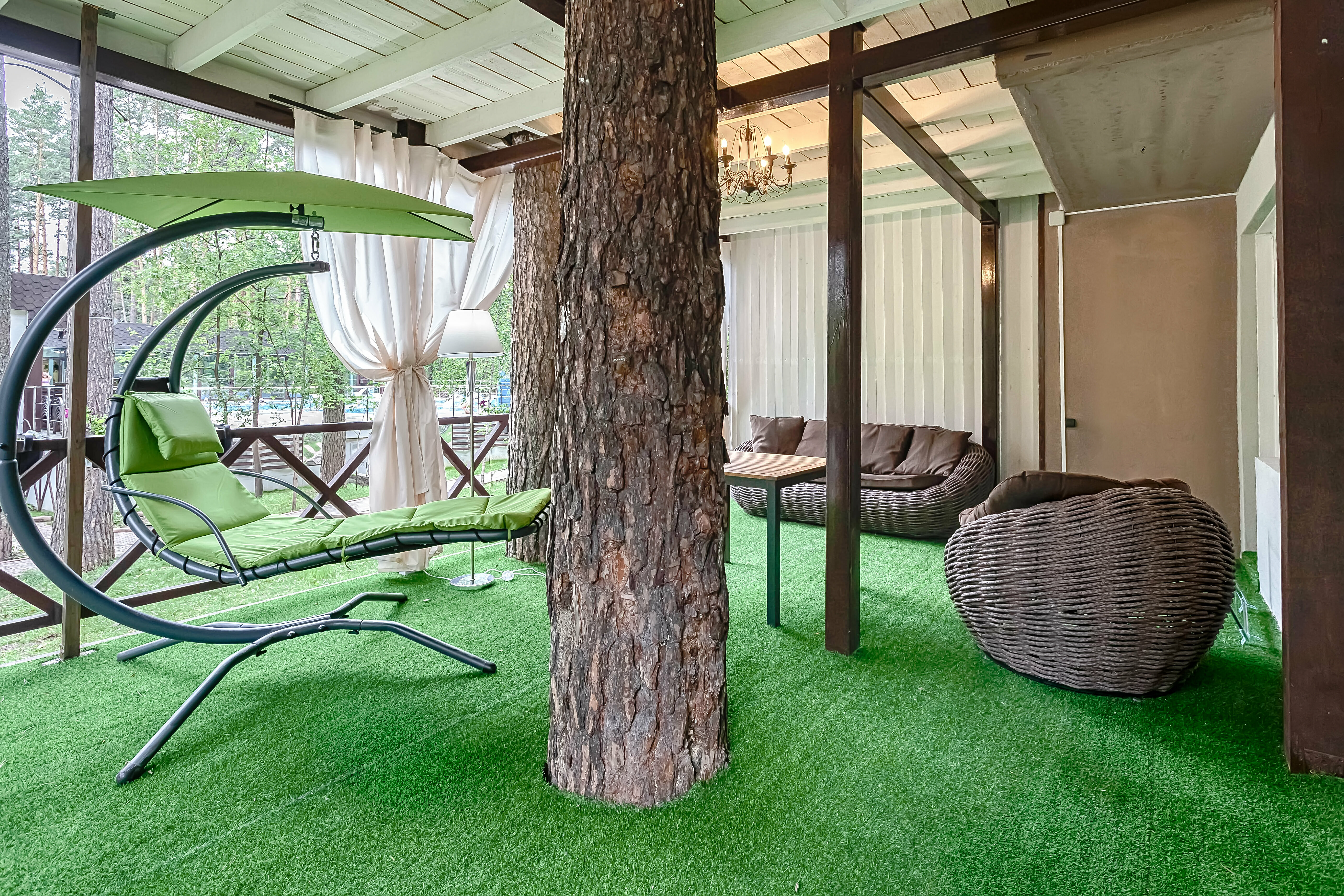 Сьют фэмили с террасой (2 комнаты)