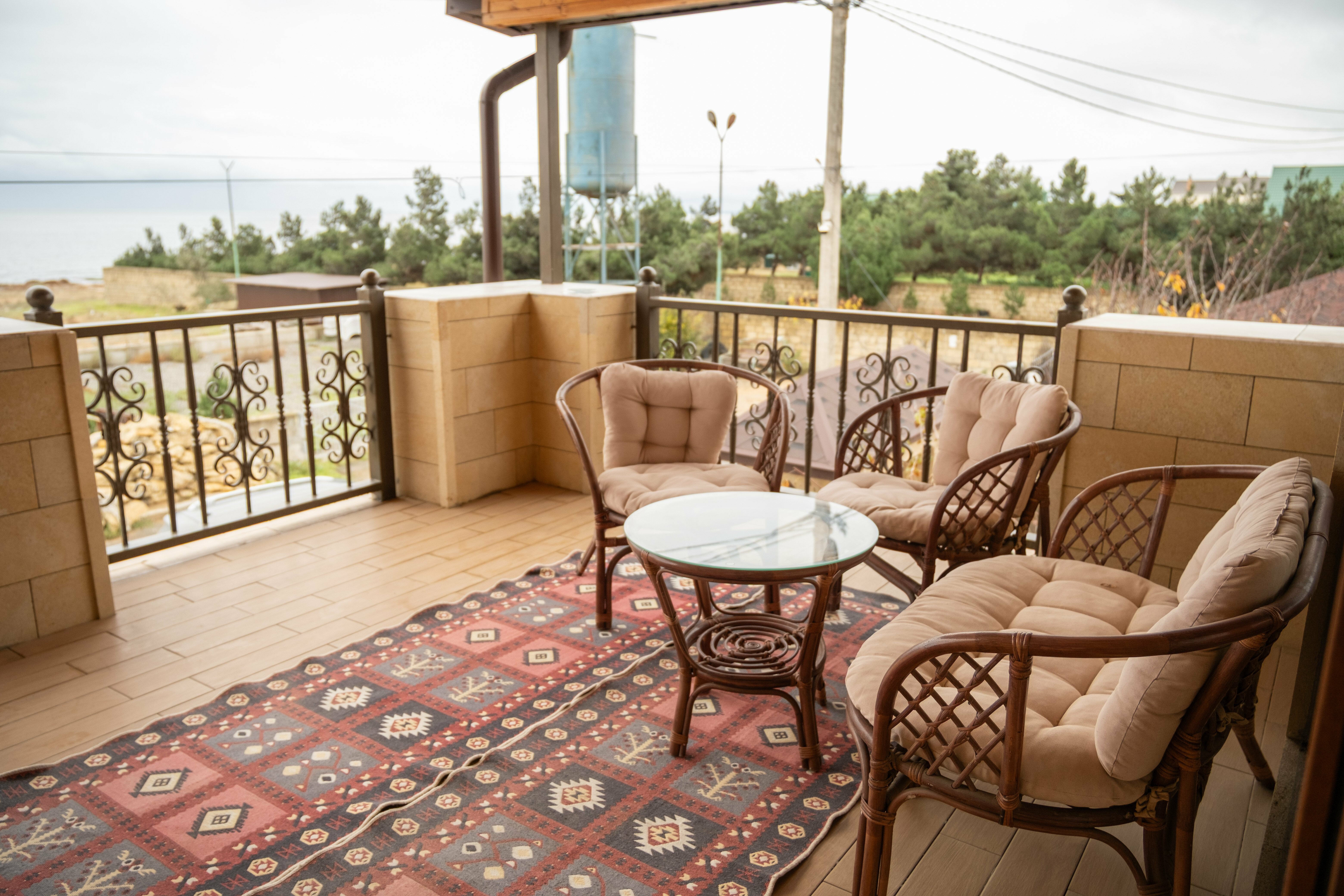 Люкс с кроватью размера «king-size» и видом на море