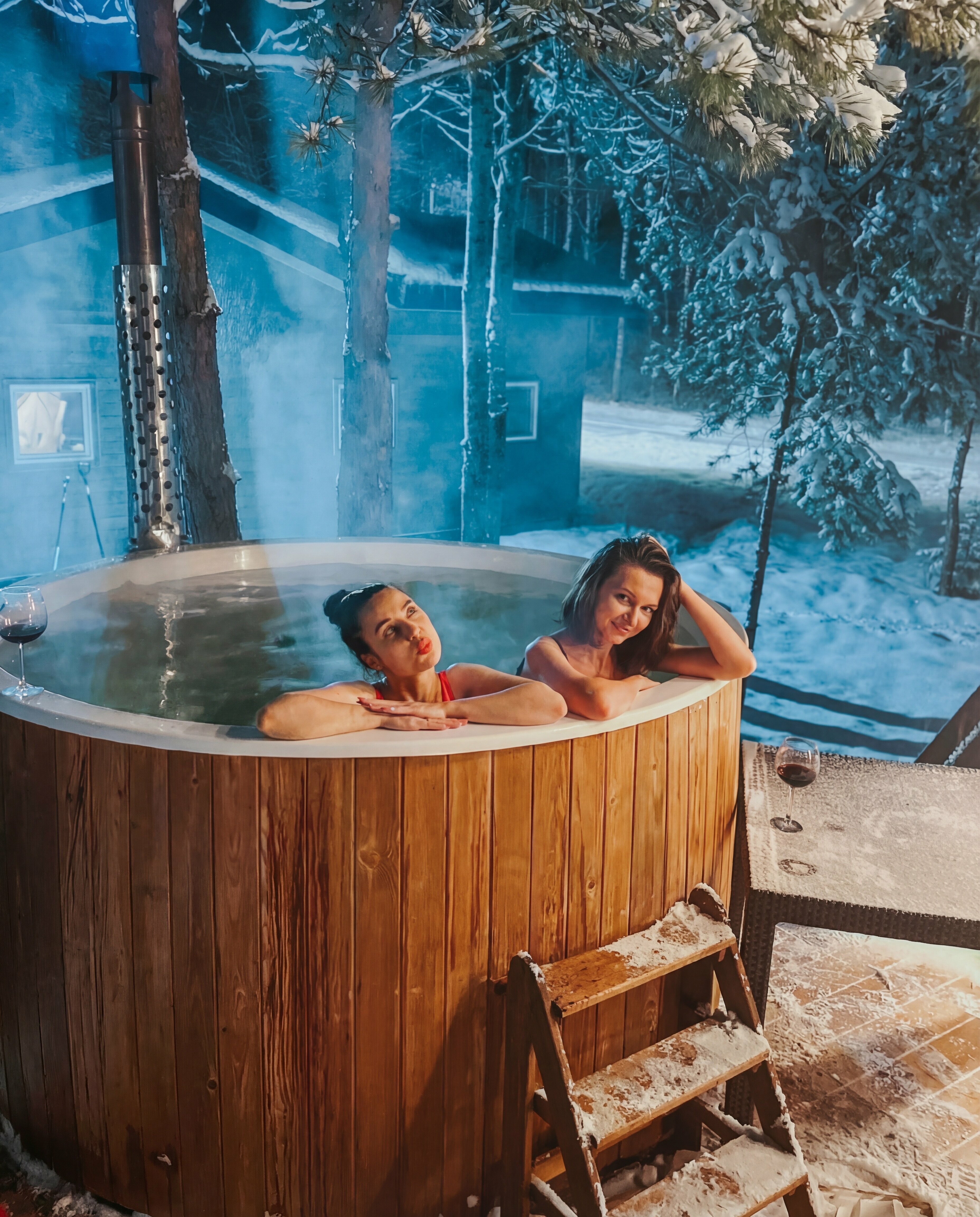 Коттедж с видом на лес