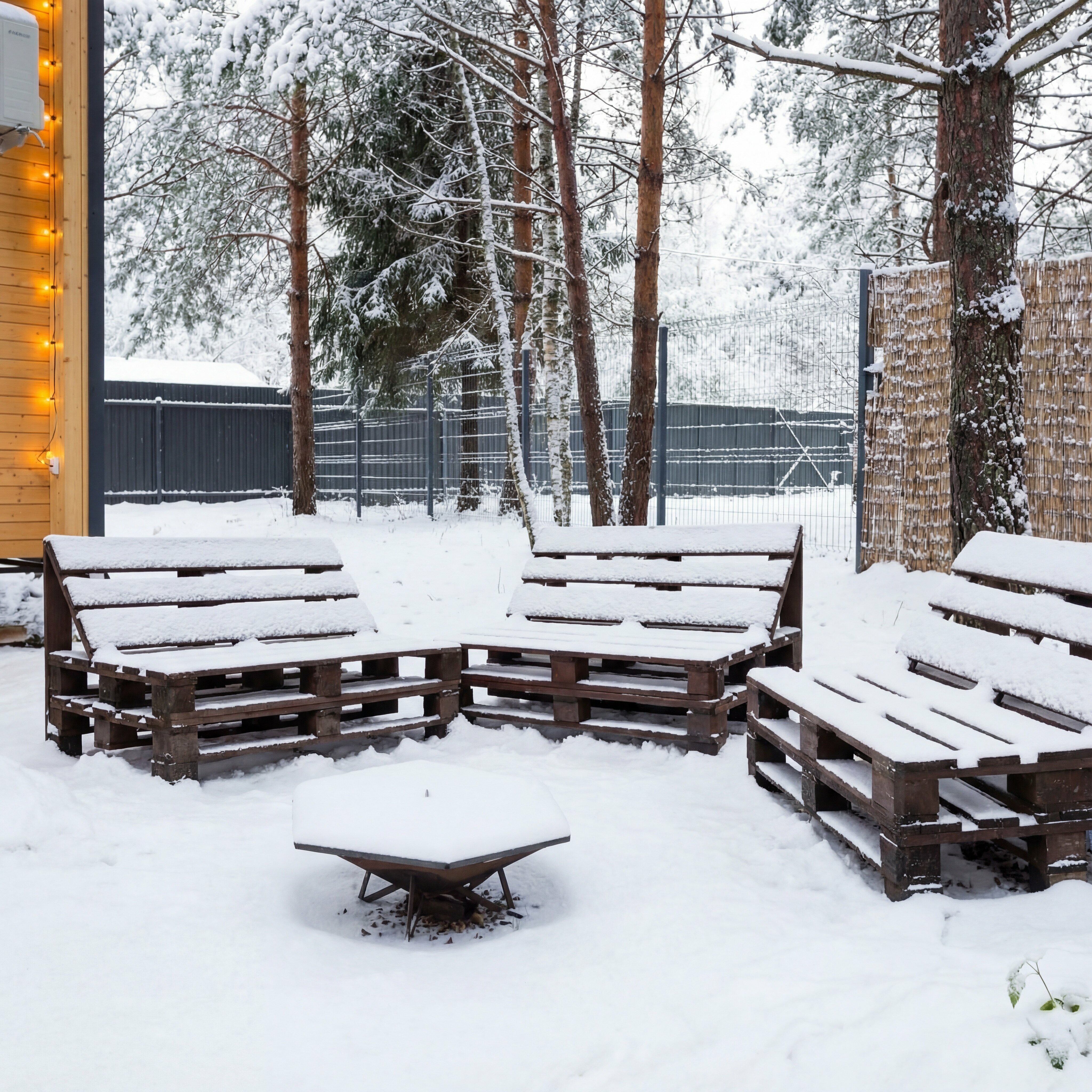 Коттедж с видом на лес