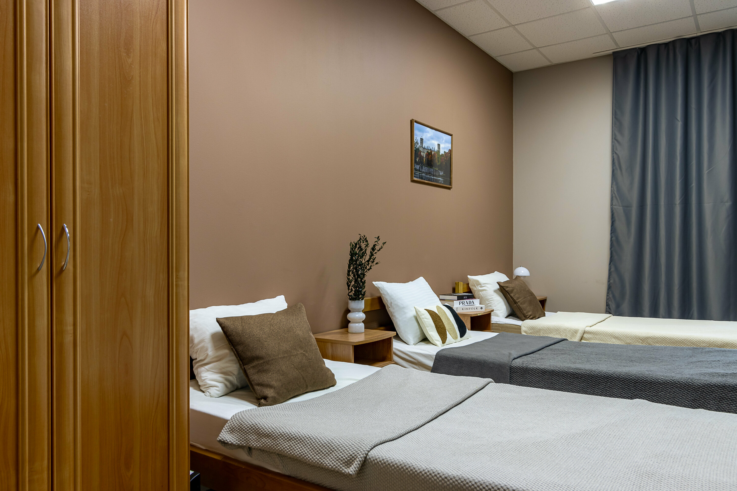 Бюджетный трехместный номер