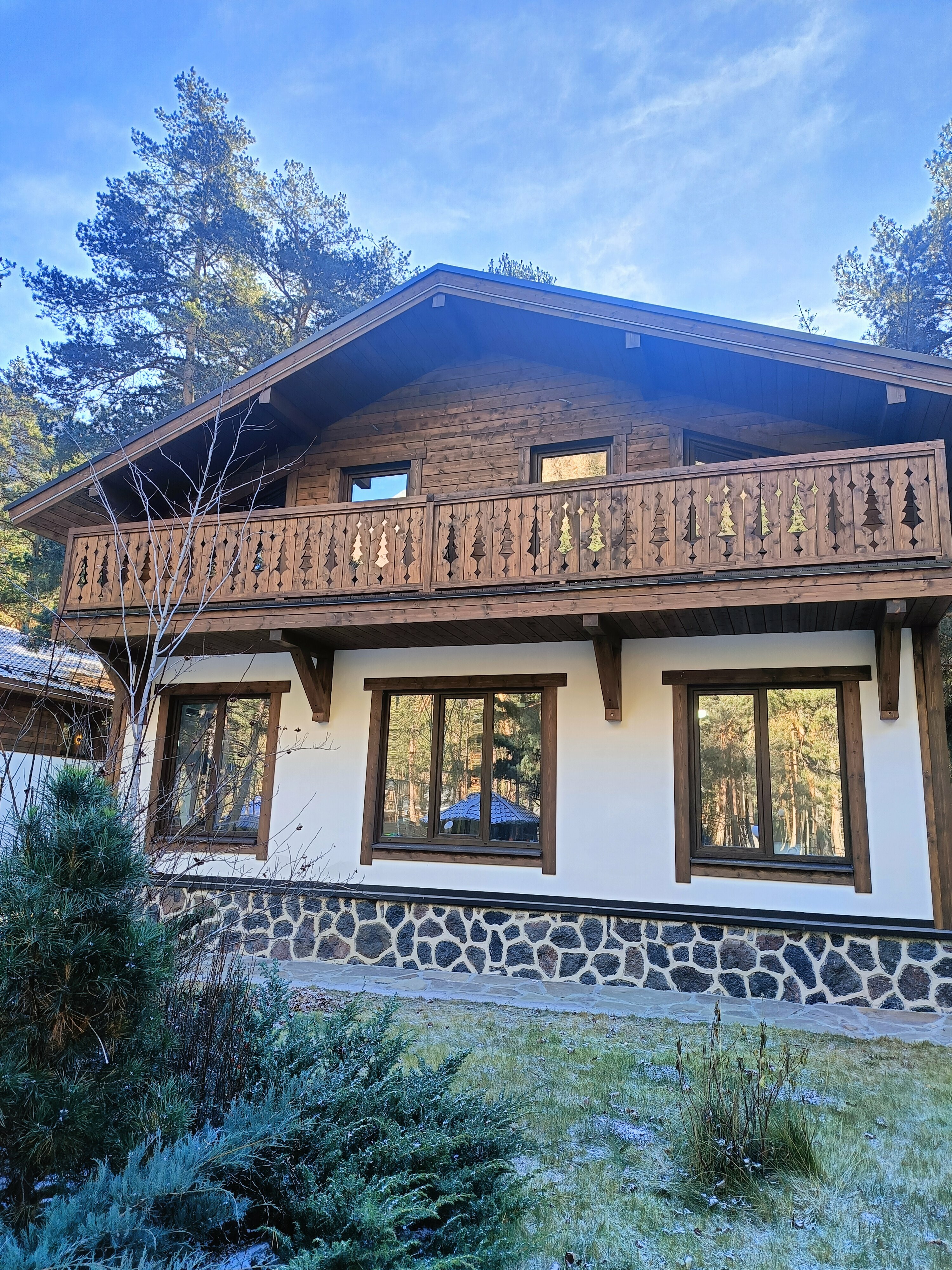 Шале семиместный двухэтажный 160 кв.м.