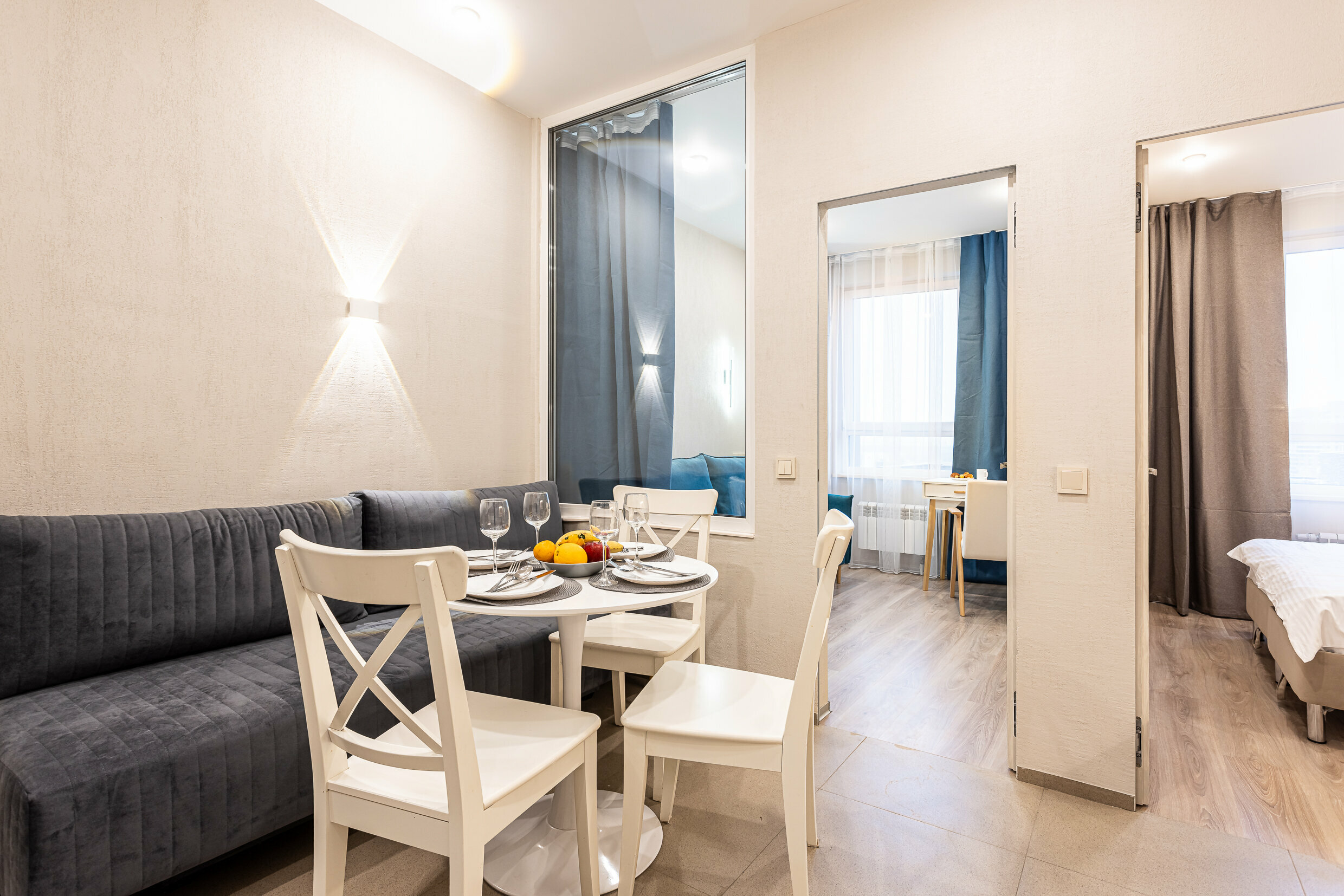 Апартаменты с 2 спальнями