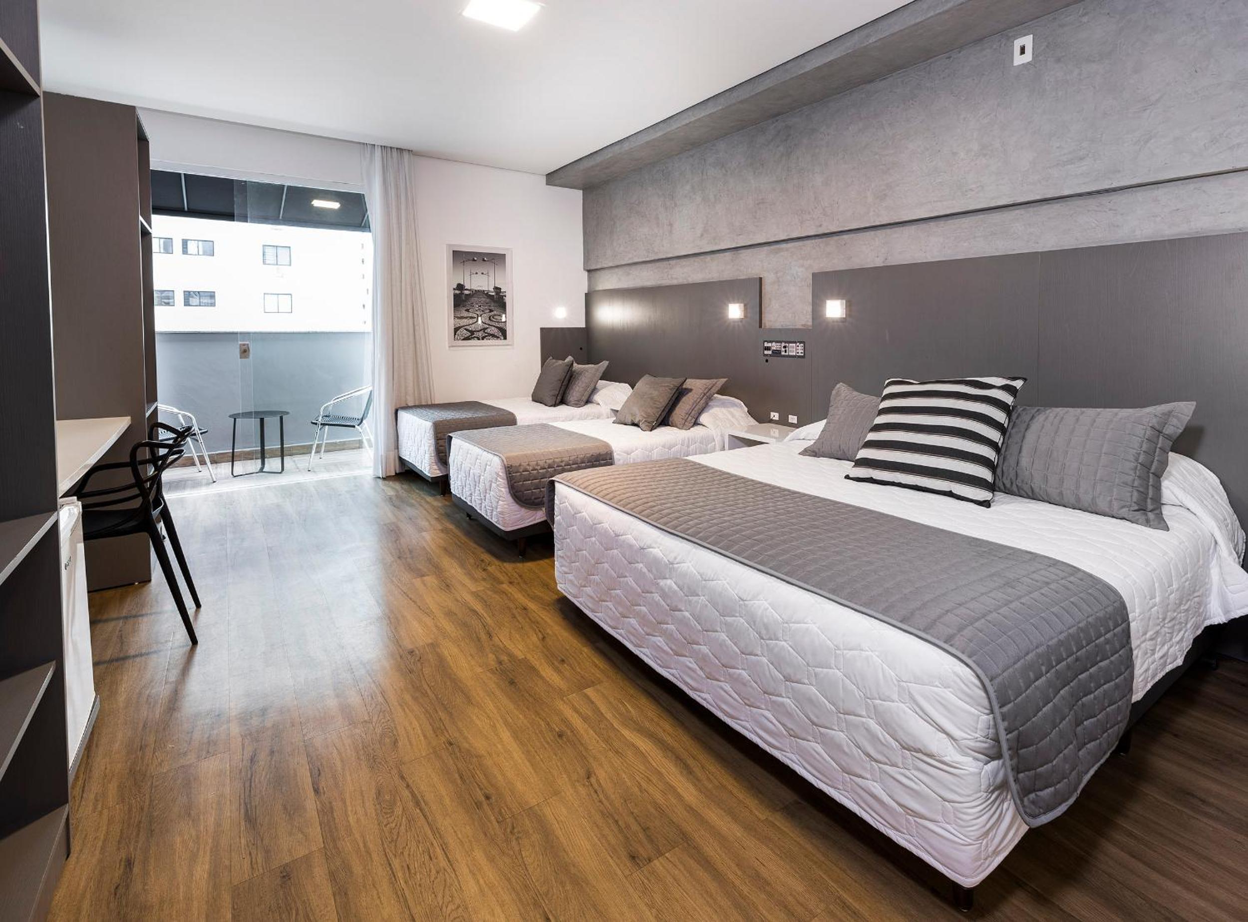 Quadruple Room with Balcony