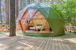 Дом сфера Зеленая в Хвоя