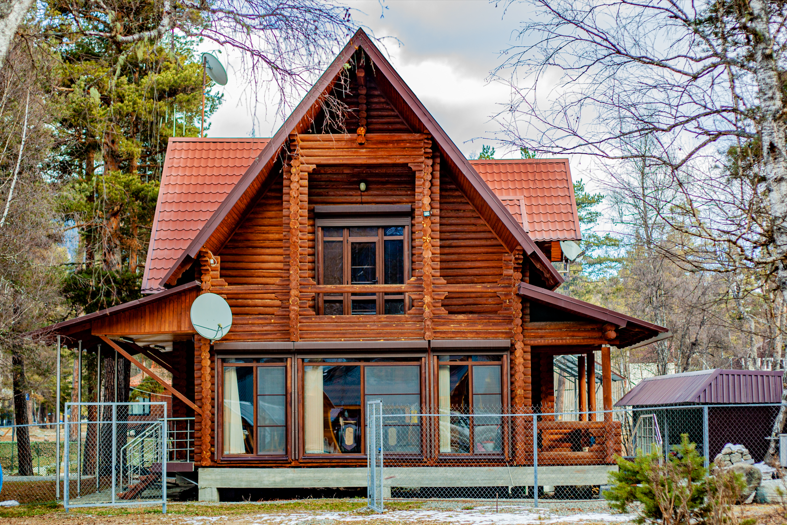 Коттедж с видом на горы