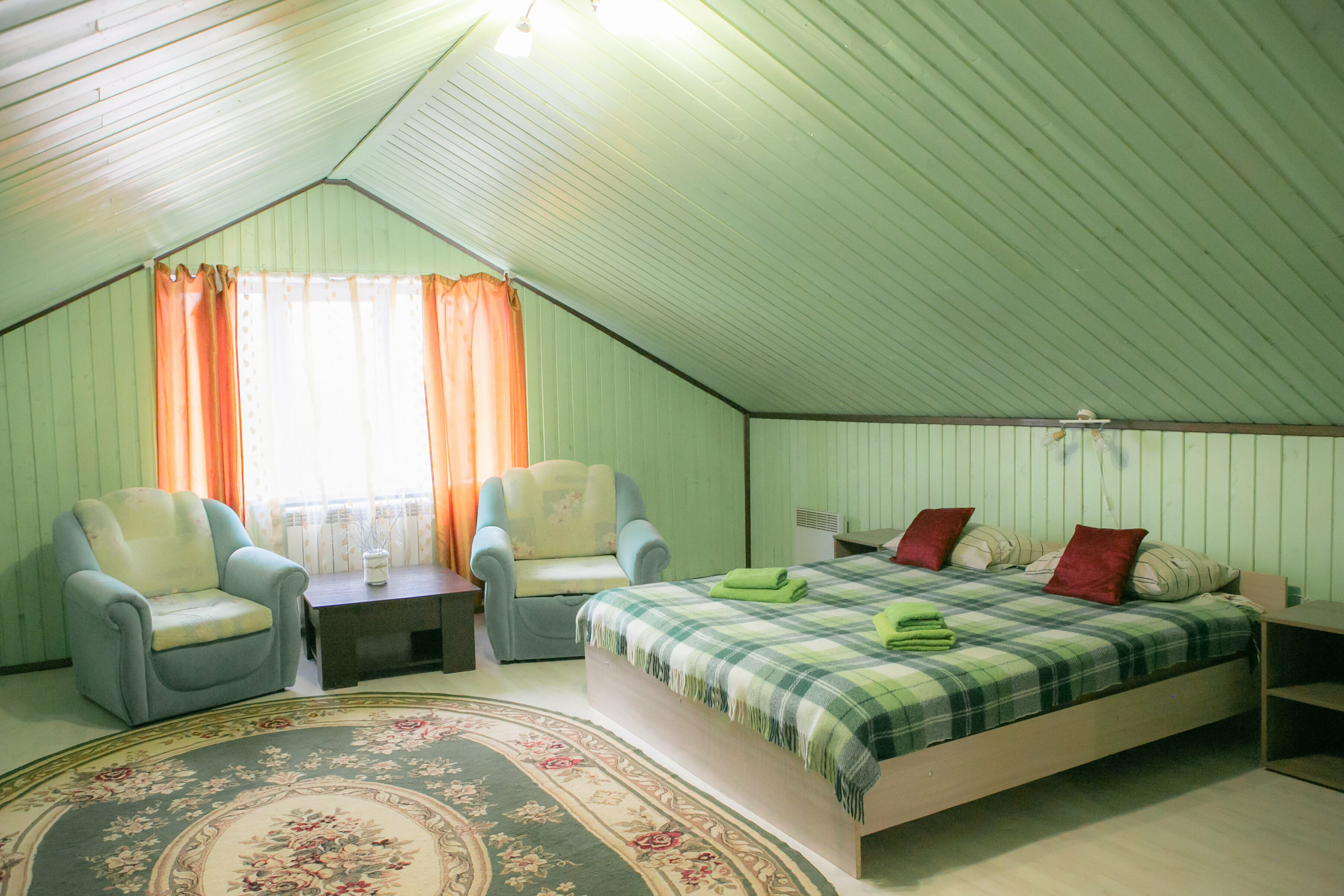 Большой двухместный номер с 1 кроватью