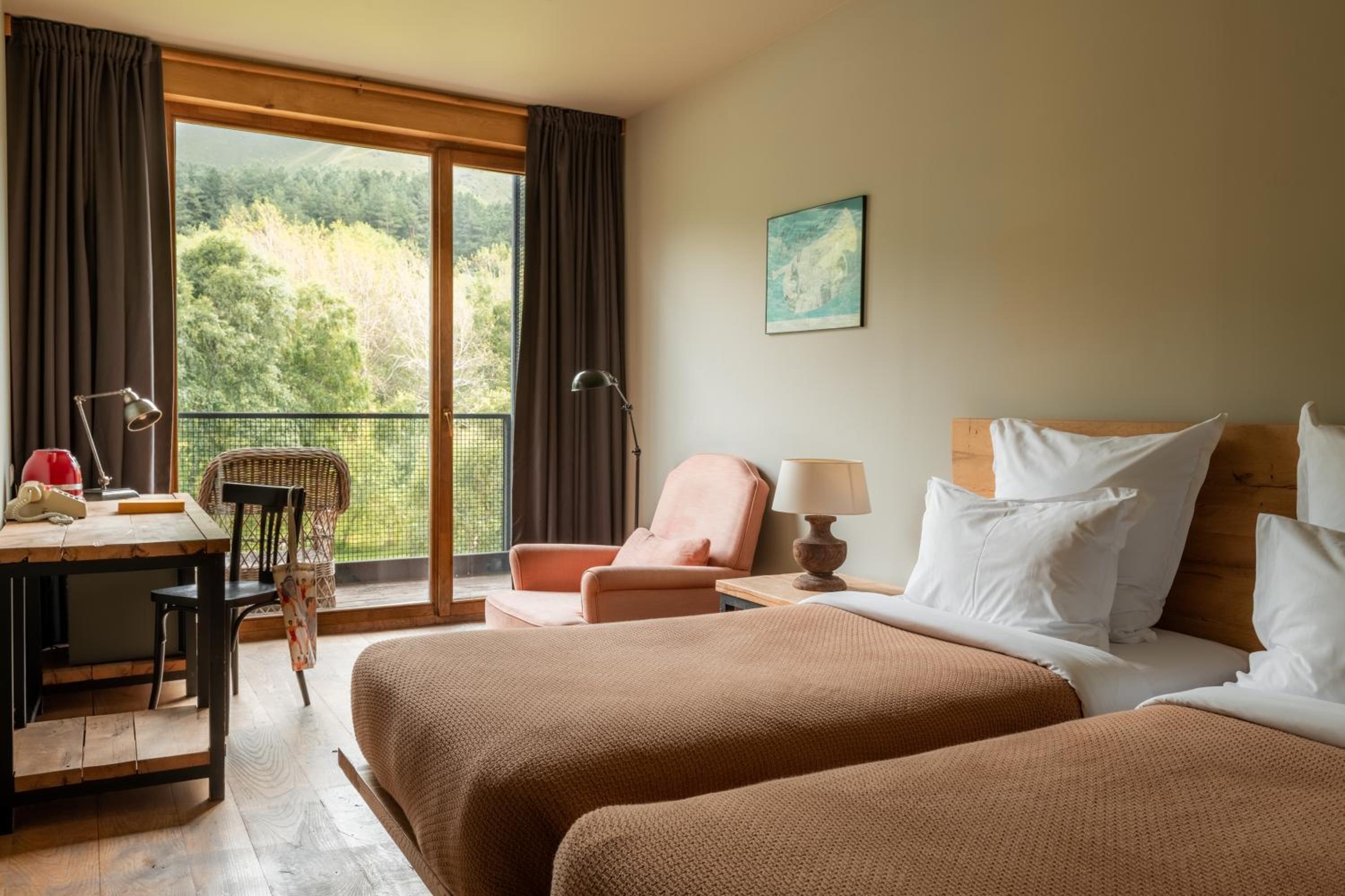 Twin Room with Forest View