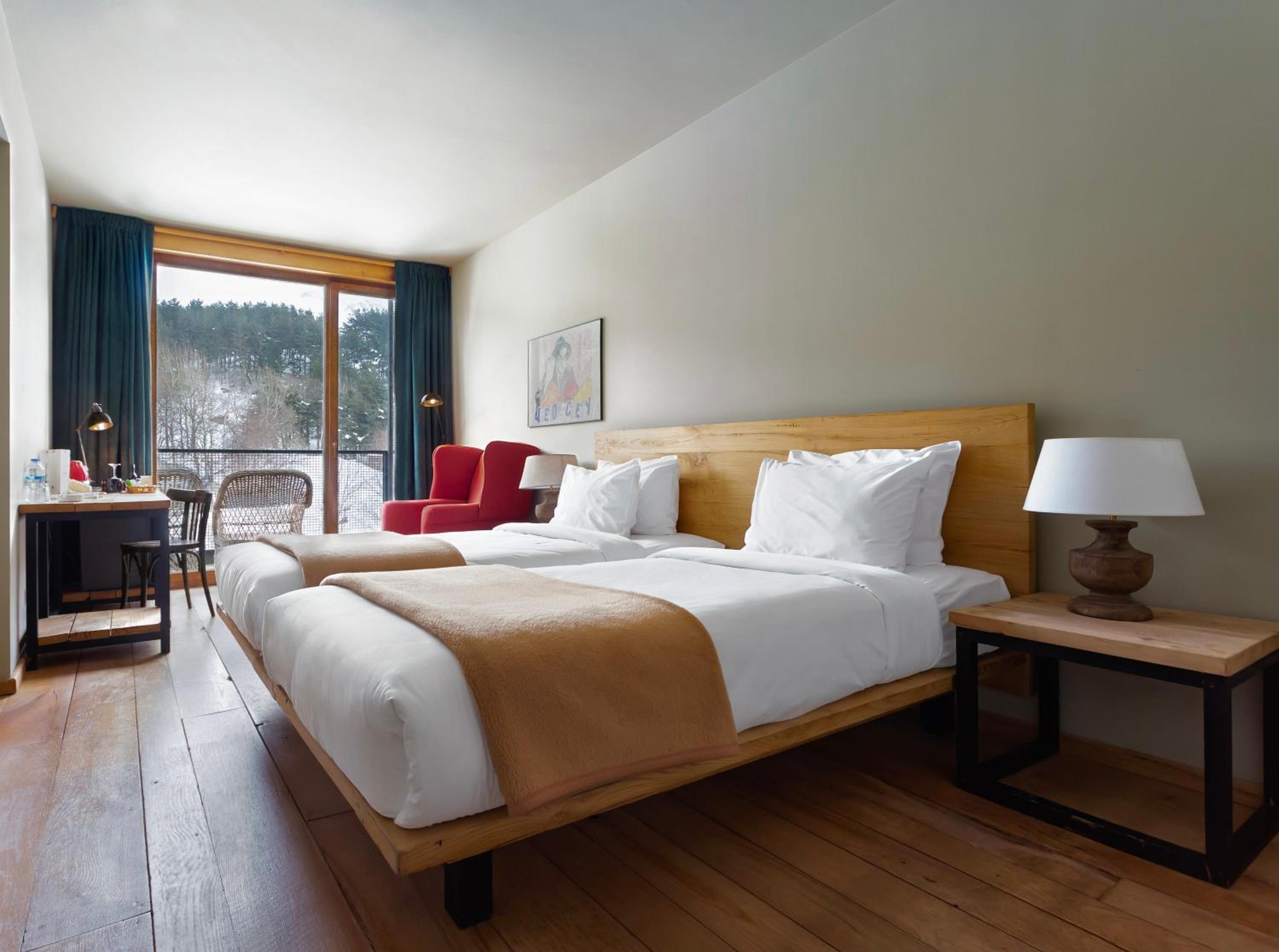 Twin Room with Forest View