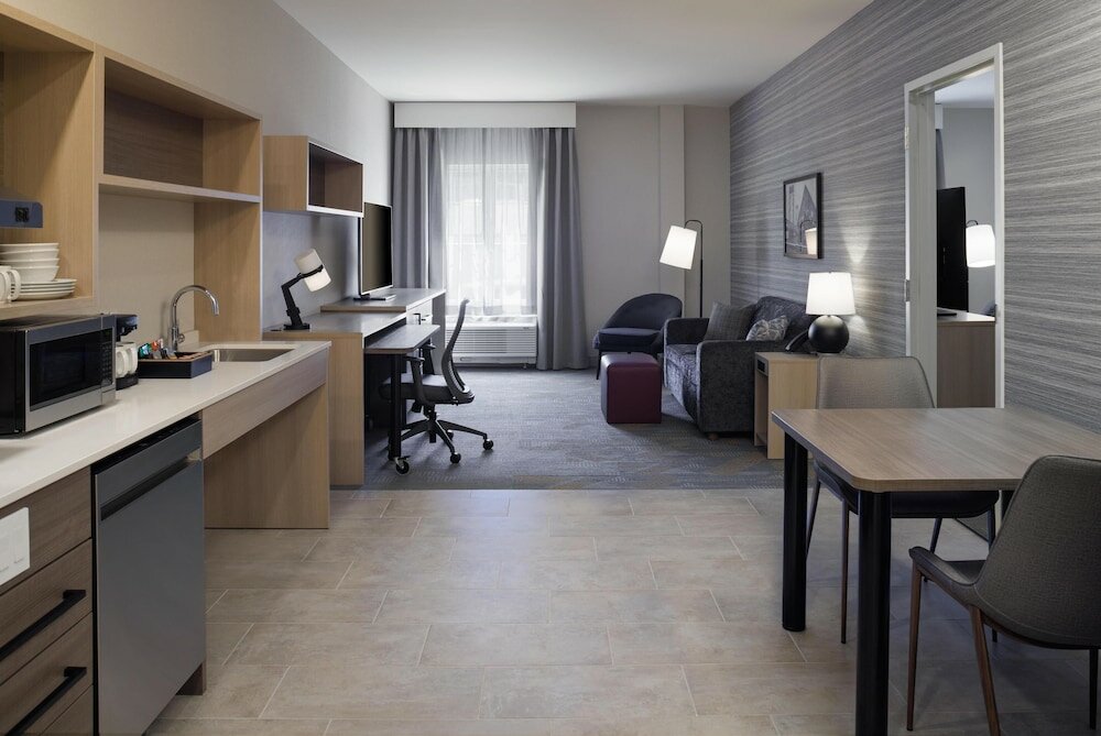 Suite, 1 King Bed with Sofa bed (Roll-In Shower)