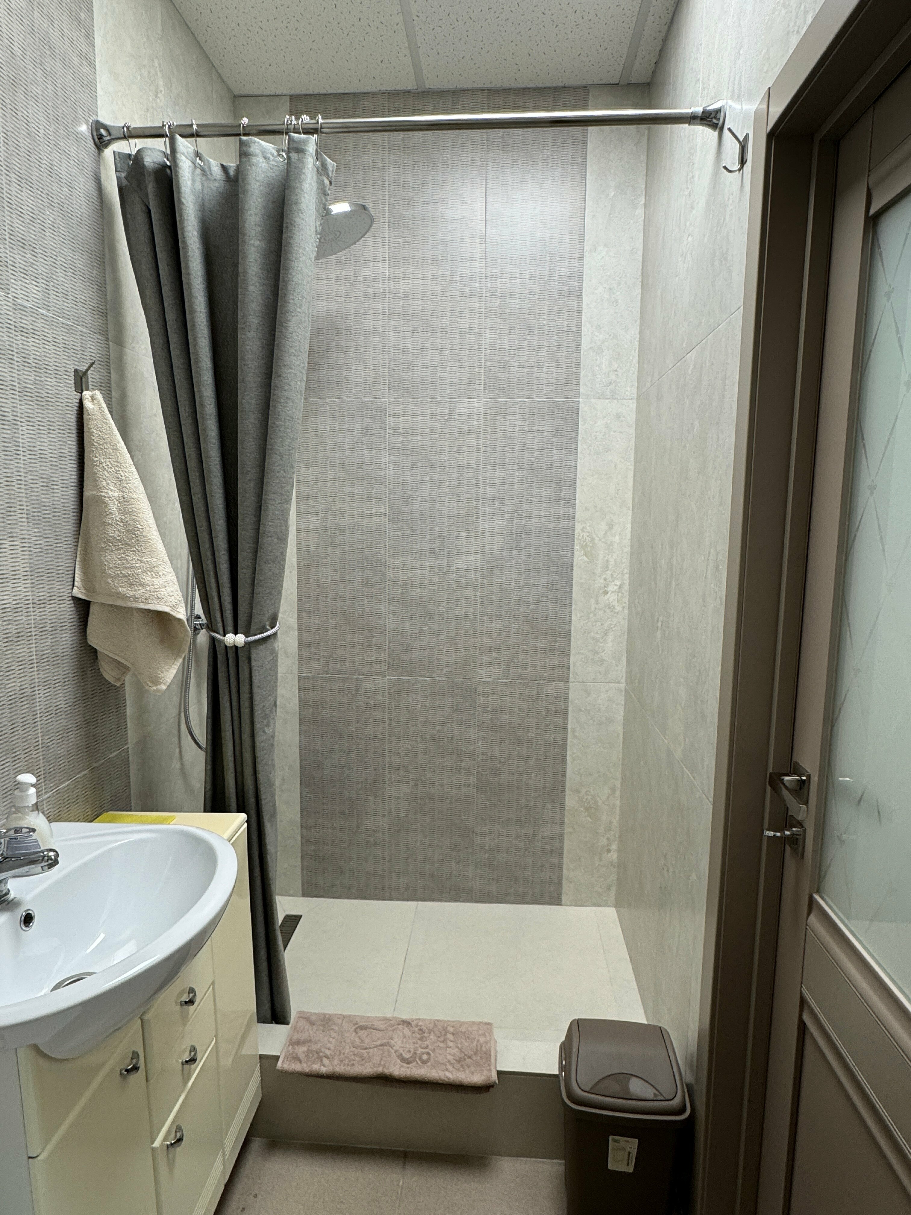 Одноместный номер, кухня + душ