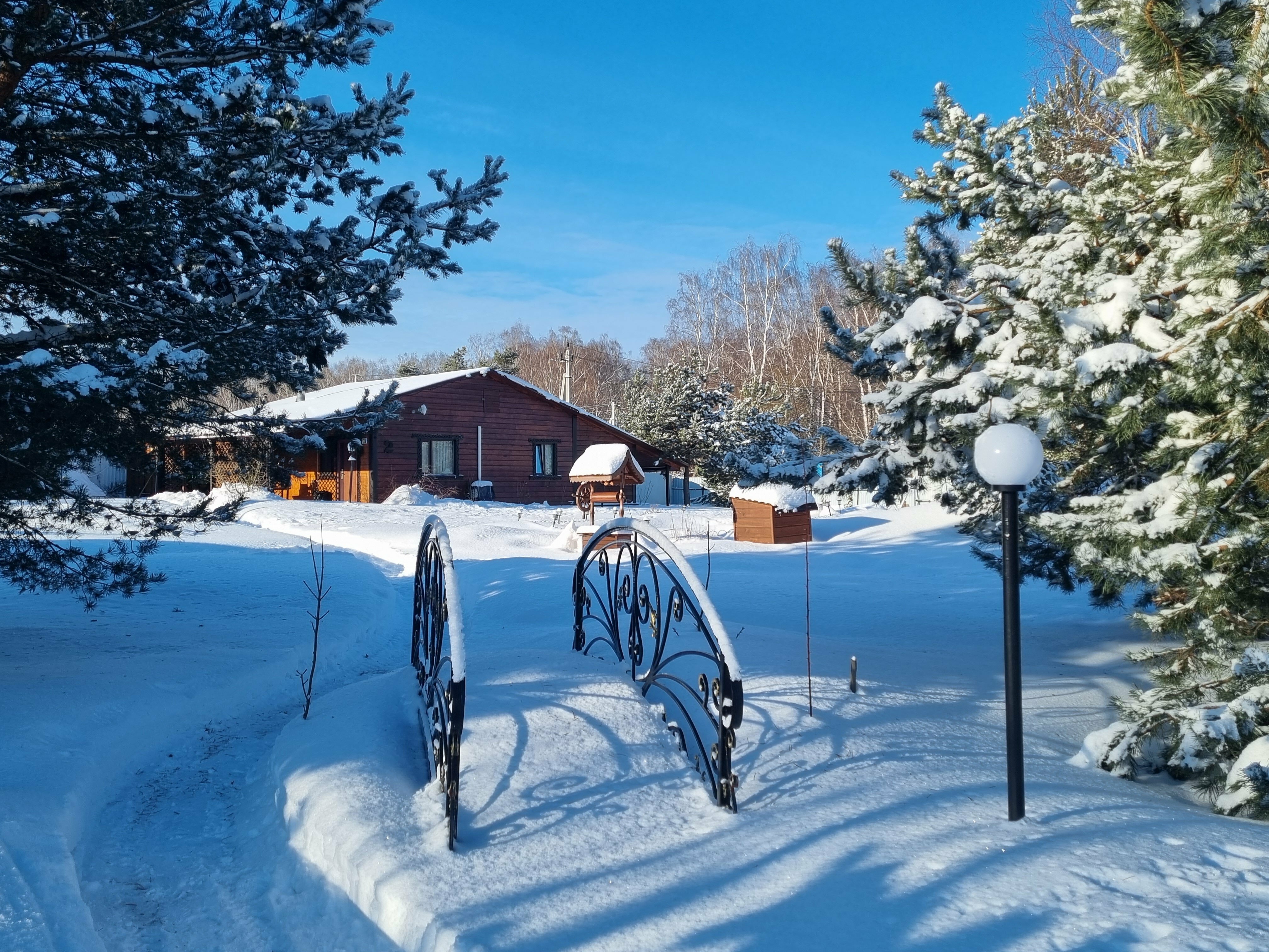 Большой Коттедж с камином и баней №2