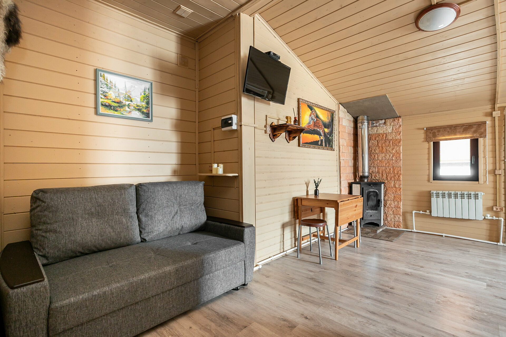 Большой Коттедж с камином и баней №2