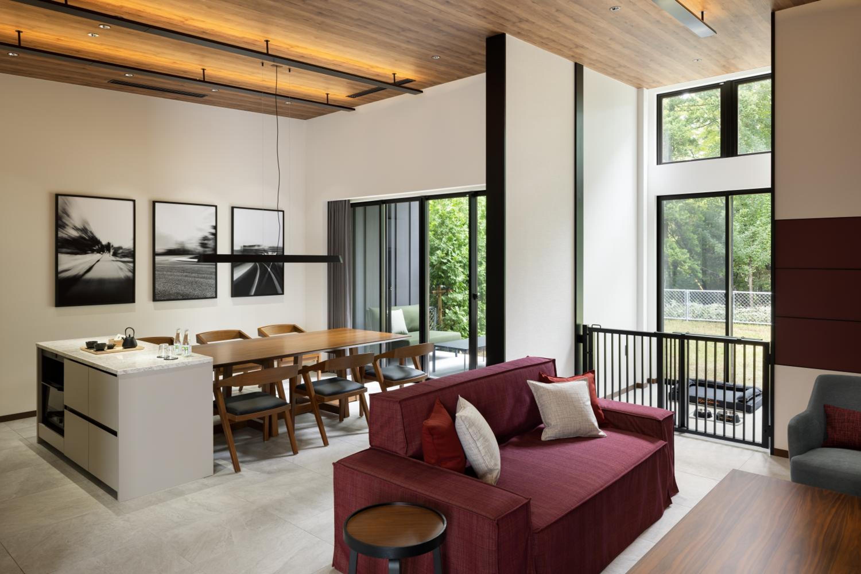 Garden Villa with Two Single Beds and Private Garage