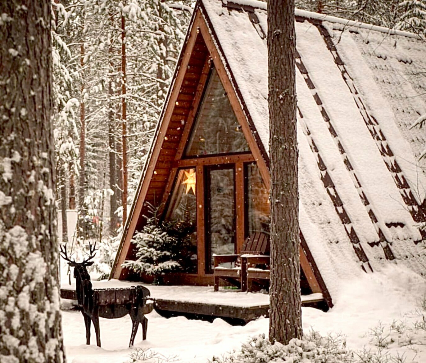 Зеленый домик без купели