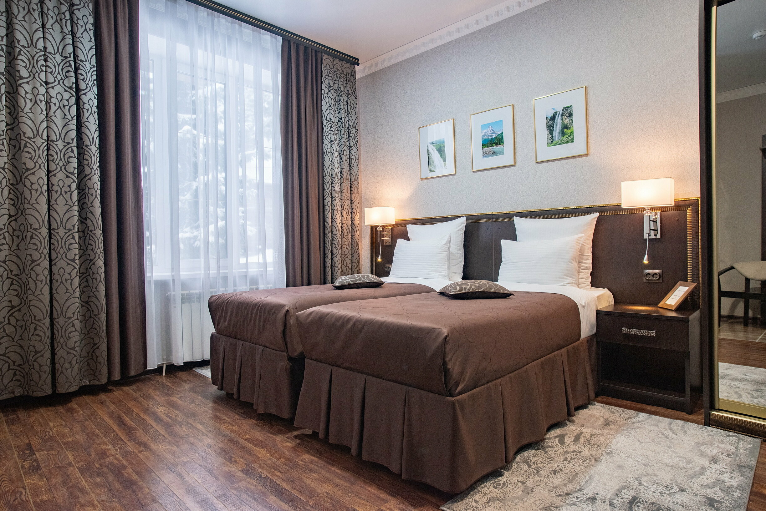 Стандартный двухместный номер с 2 односпальными кроватями