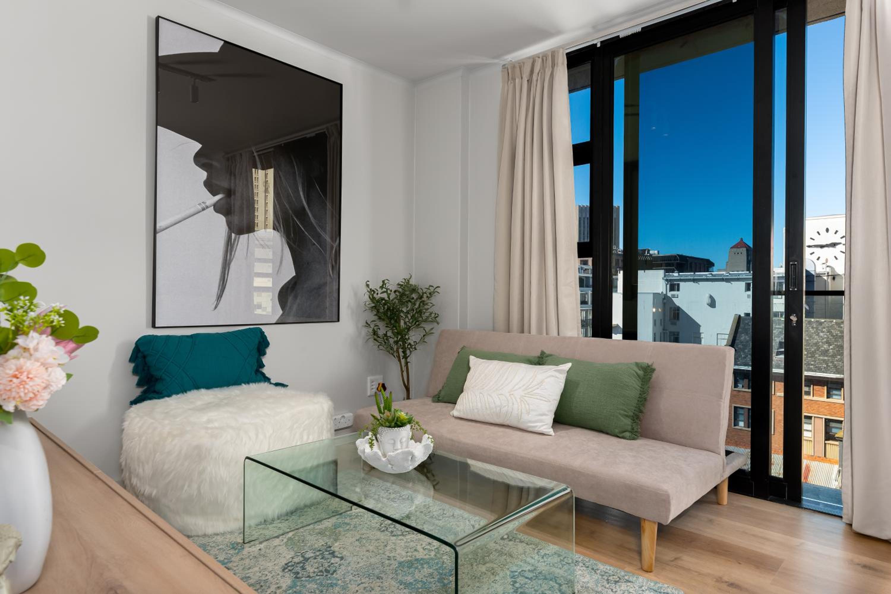 Studio with Balcony