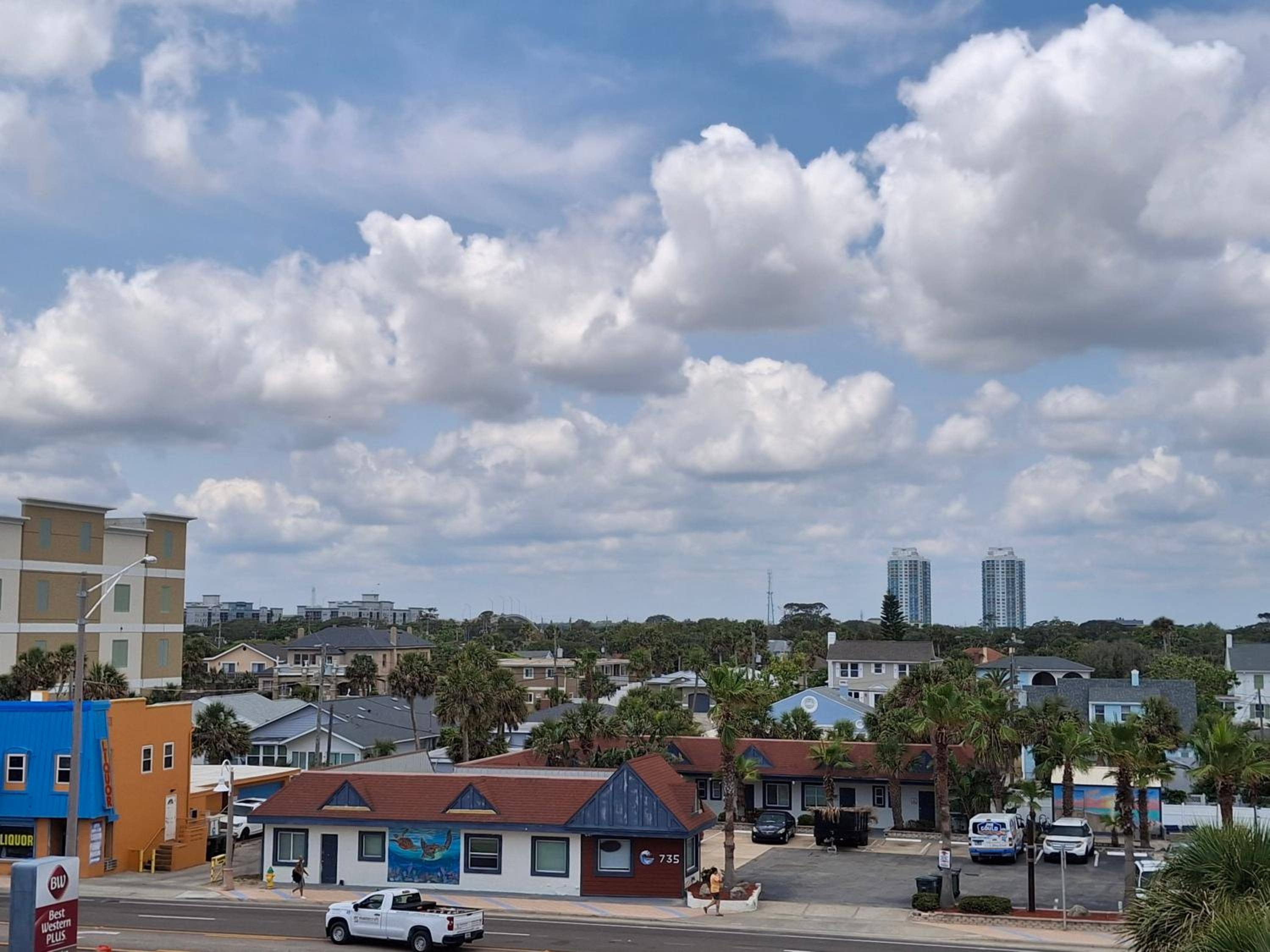 Two-Room Queen Suite with Two Queen Beds, Sofa Bed, Balcony, Partial Ocean View and Kitchenette - Non-Smoking