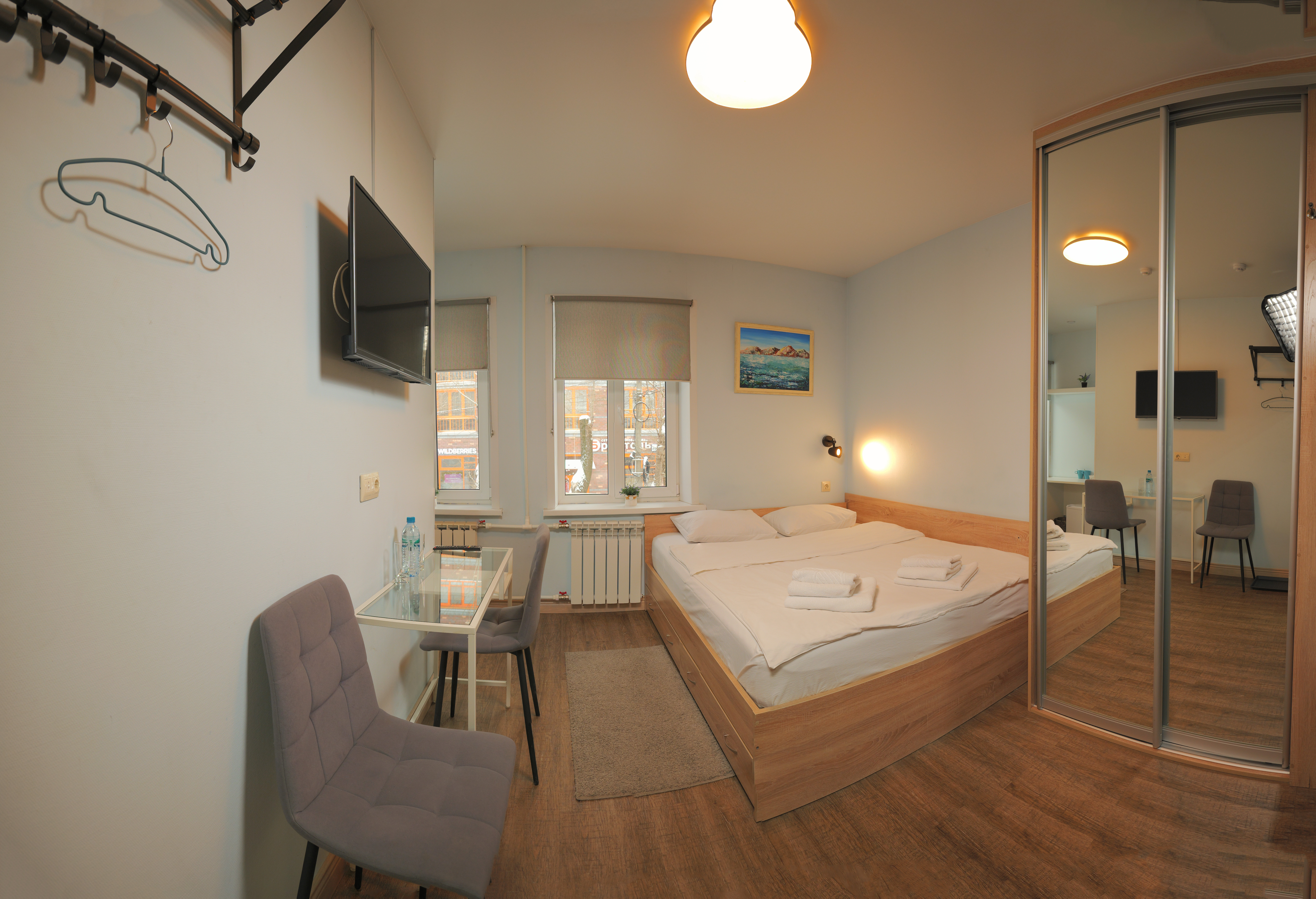 Номер с кроватью размера «queen-size»