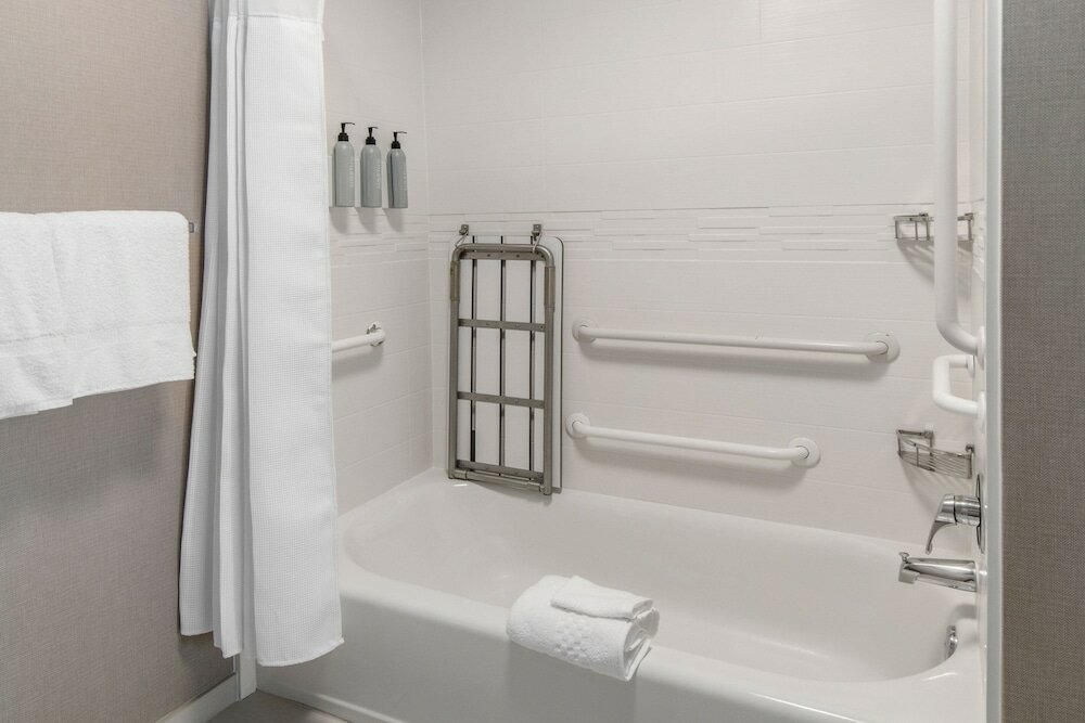 Studio, 1 King Bed with Sofa bed (Mobility/Hearing Accessible, Tub)