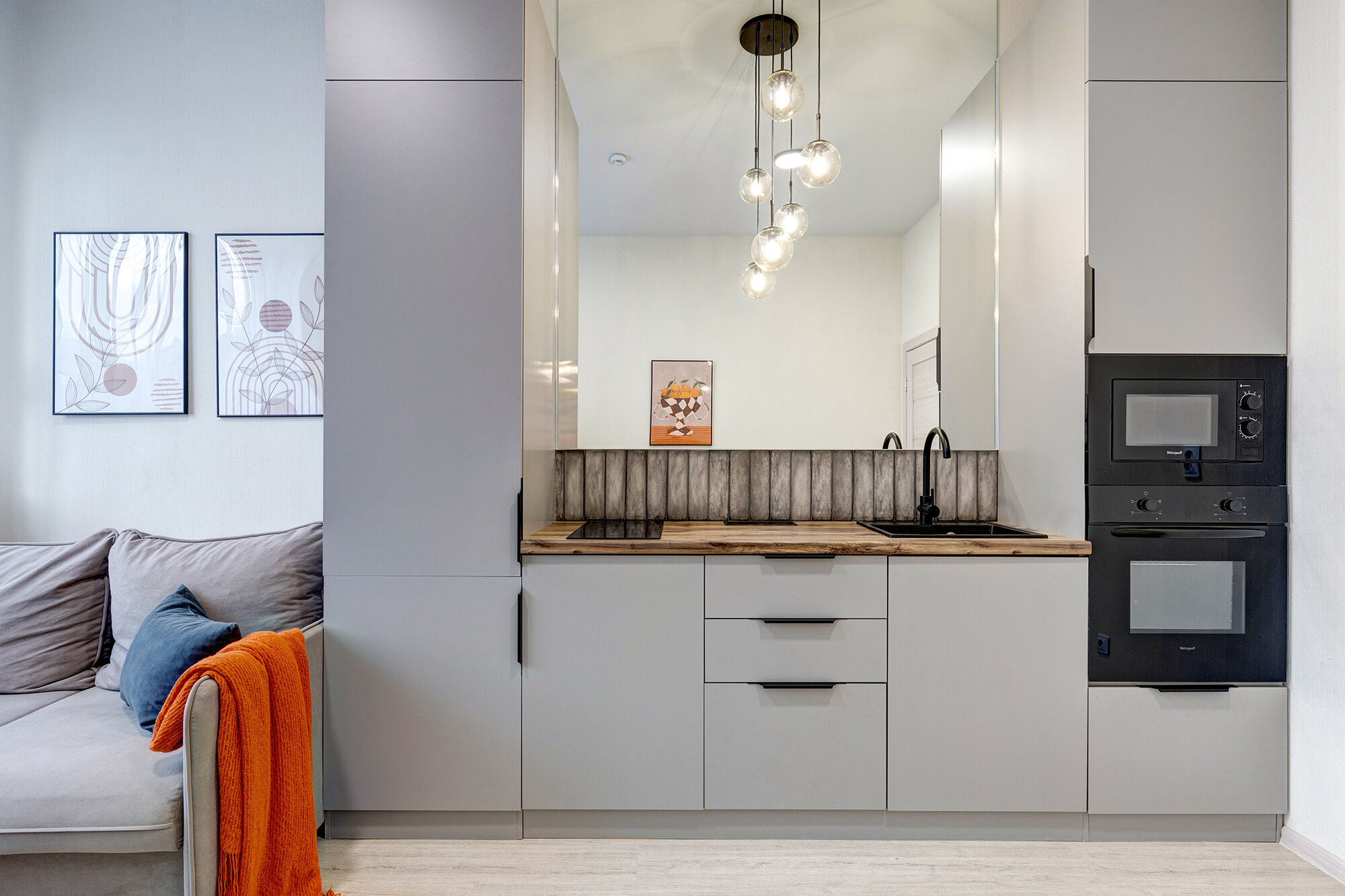 Апартаменты с 1 спальней