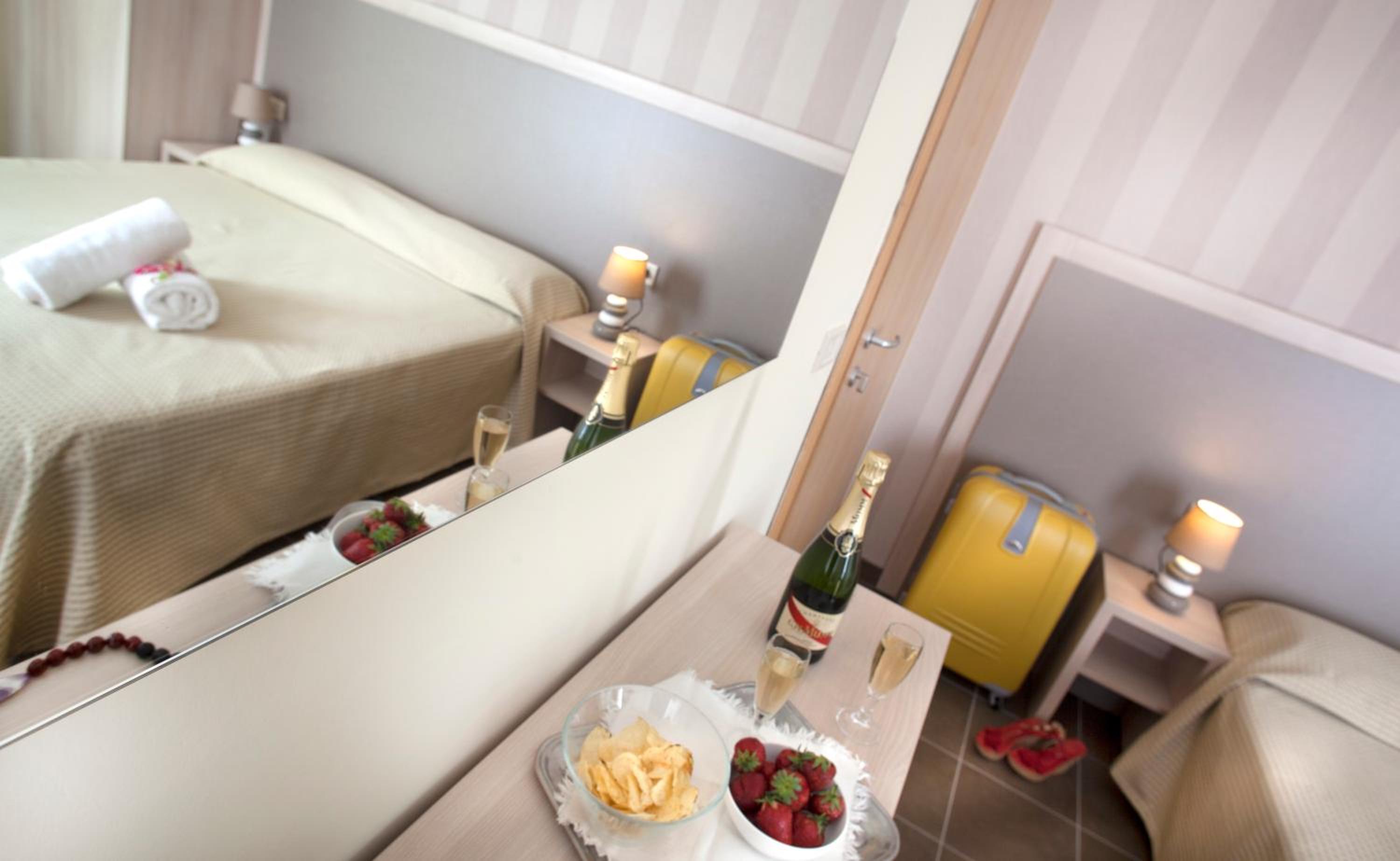 Double or Twin Room with Side Sea View