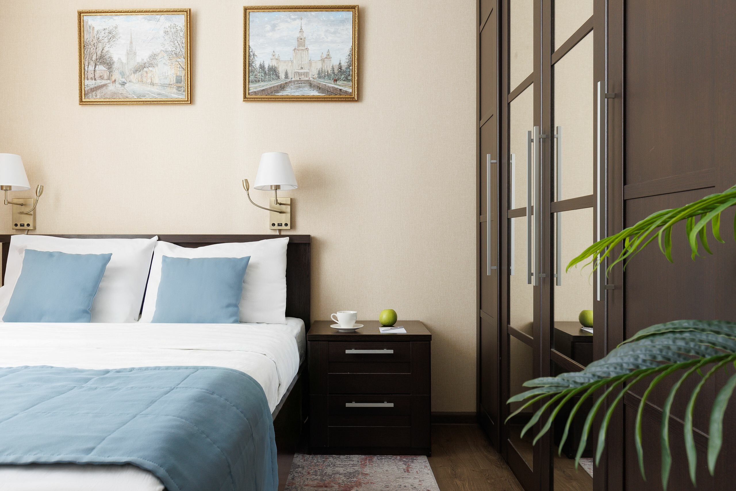 Апартаменты с 1 спальней