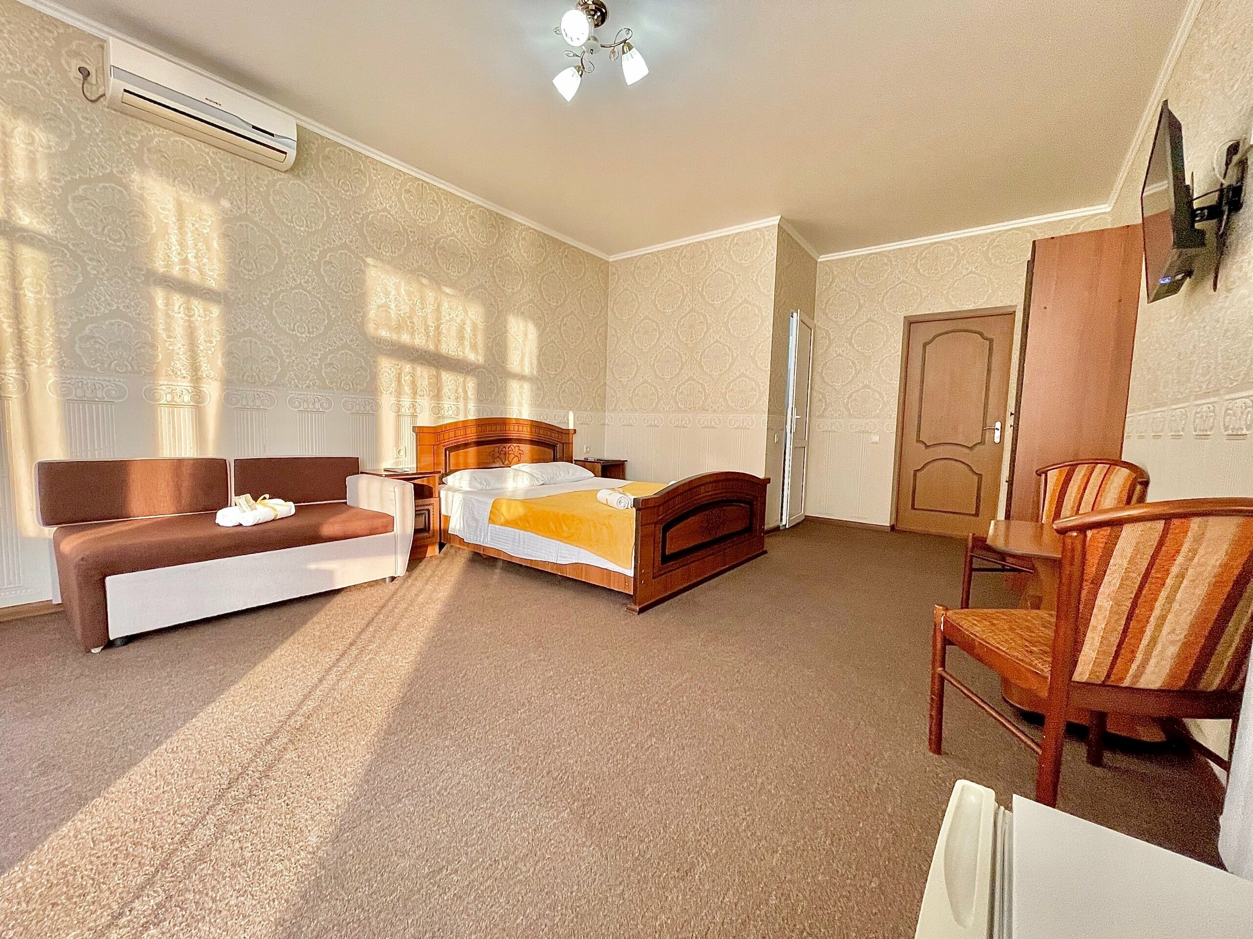 Четырехместный номер с видом на море