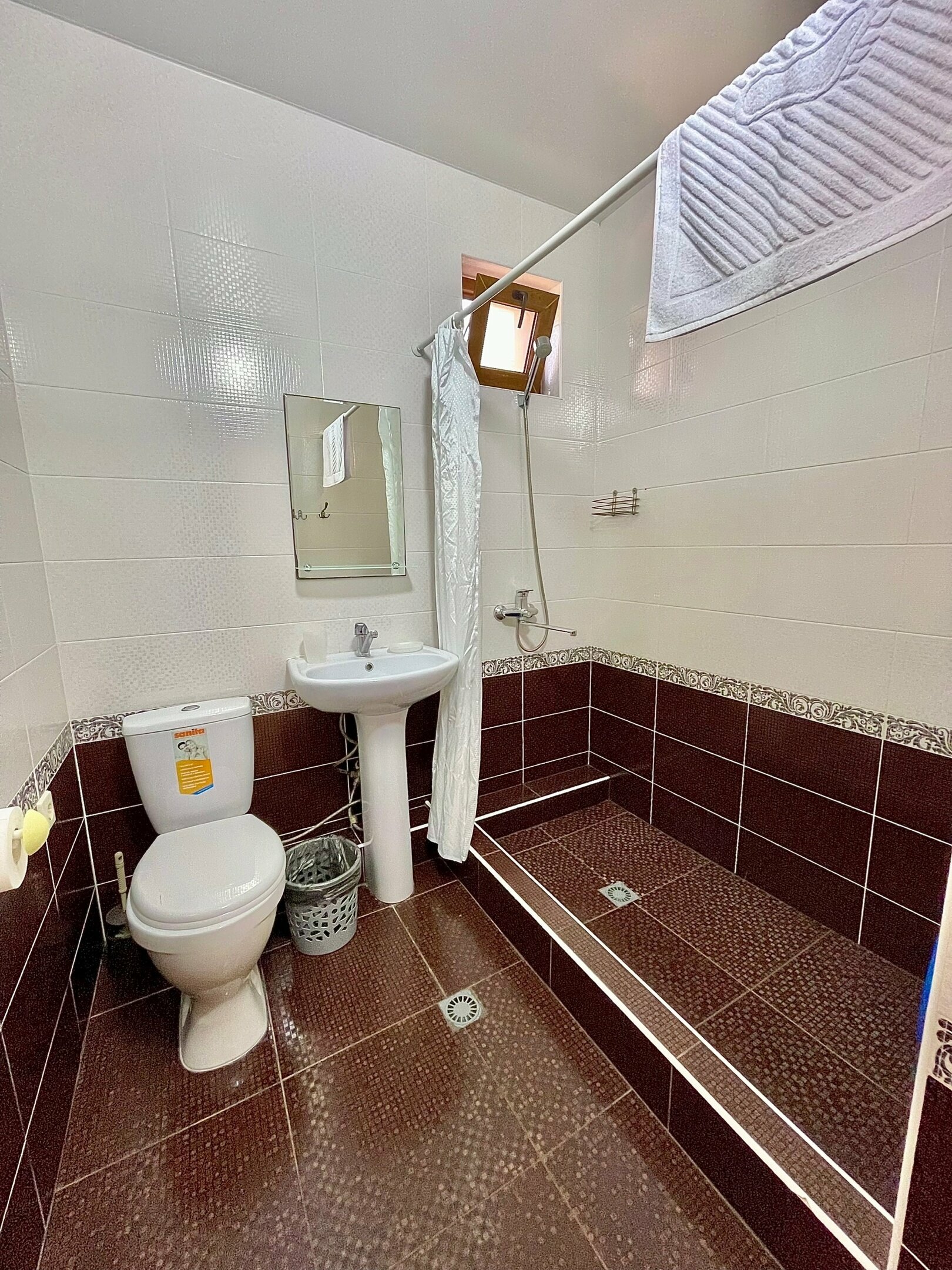 Четырехместный номер с видом на море