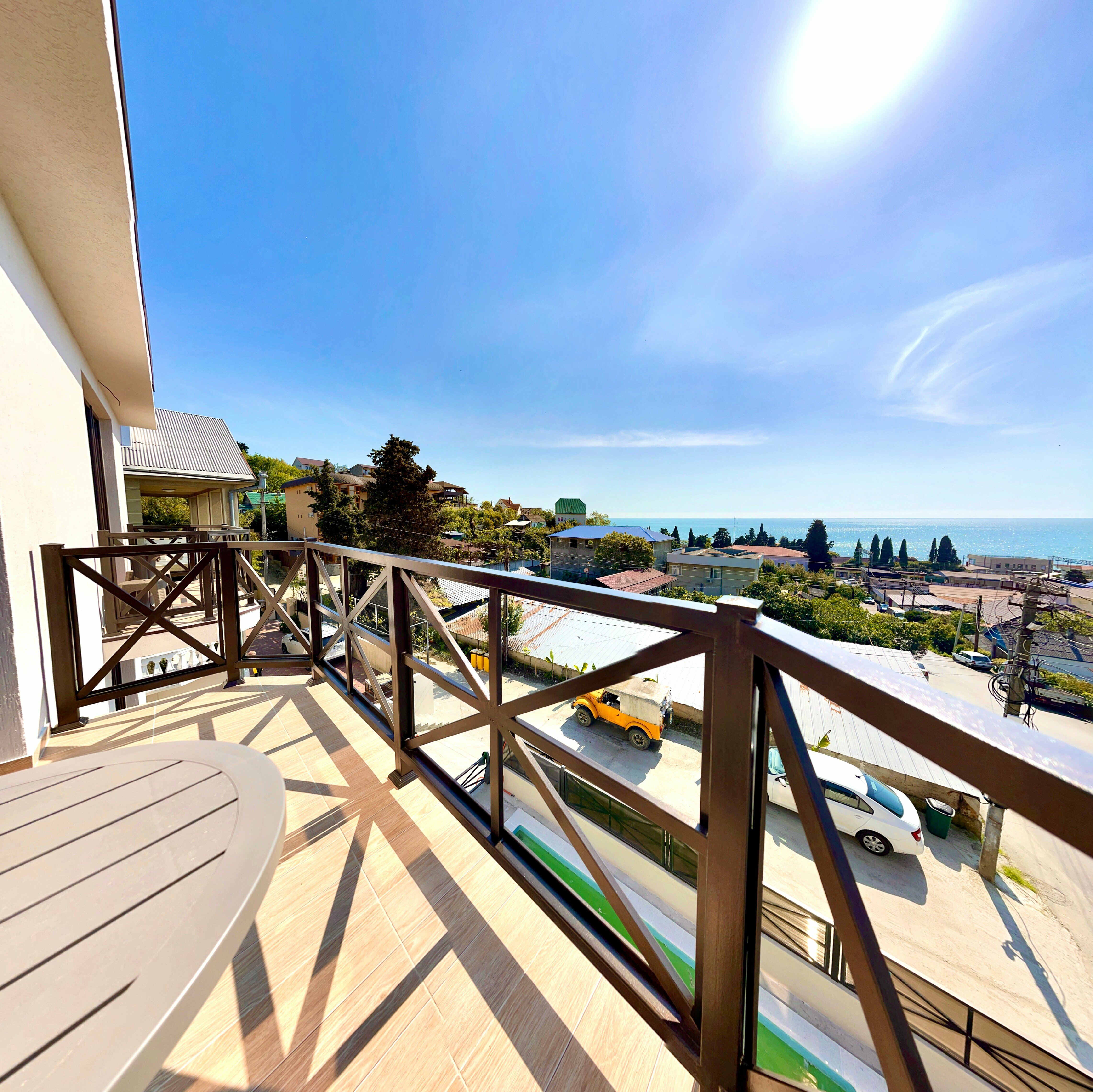 Трехместный номер Делюкс с видом на море