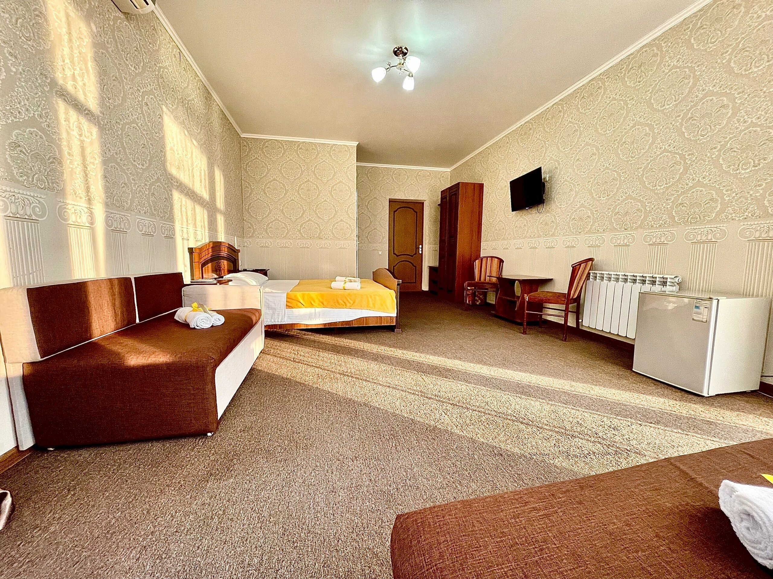 Четырехместный номер с видом на море