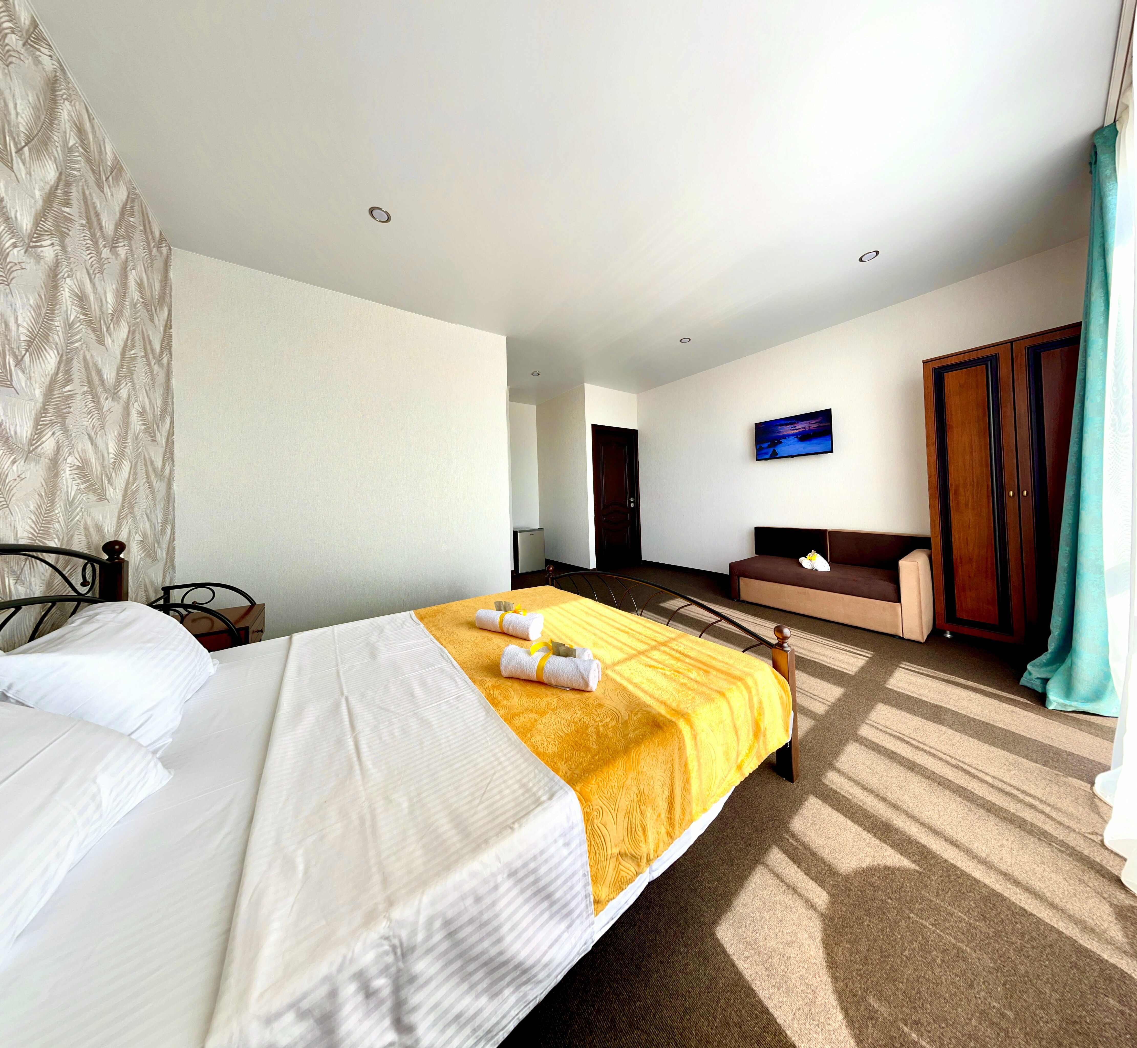 Трехместный номер Делюкс с видом на море