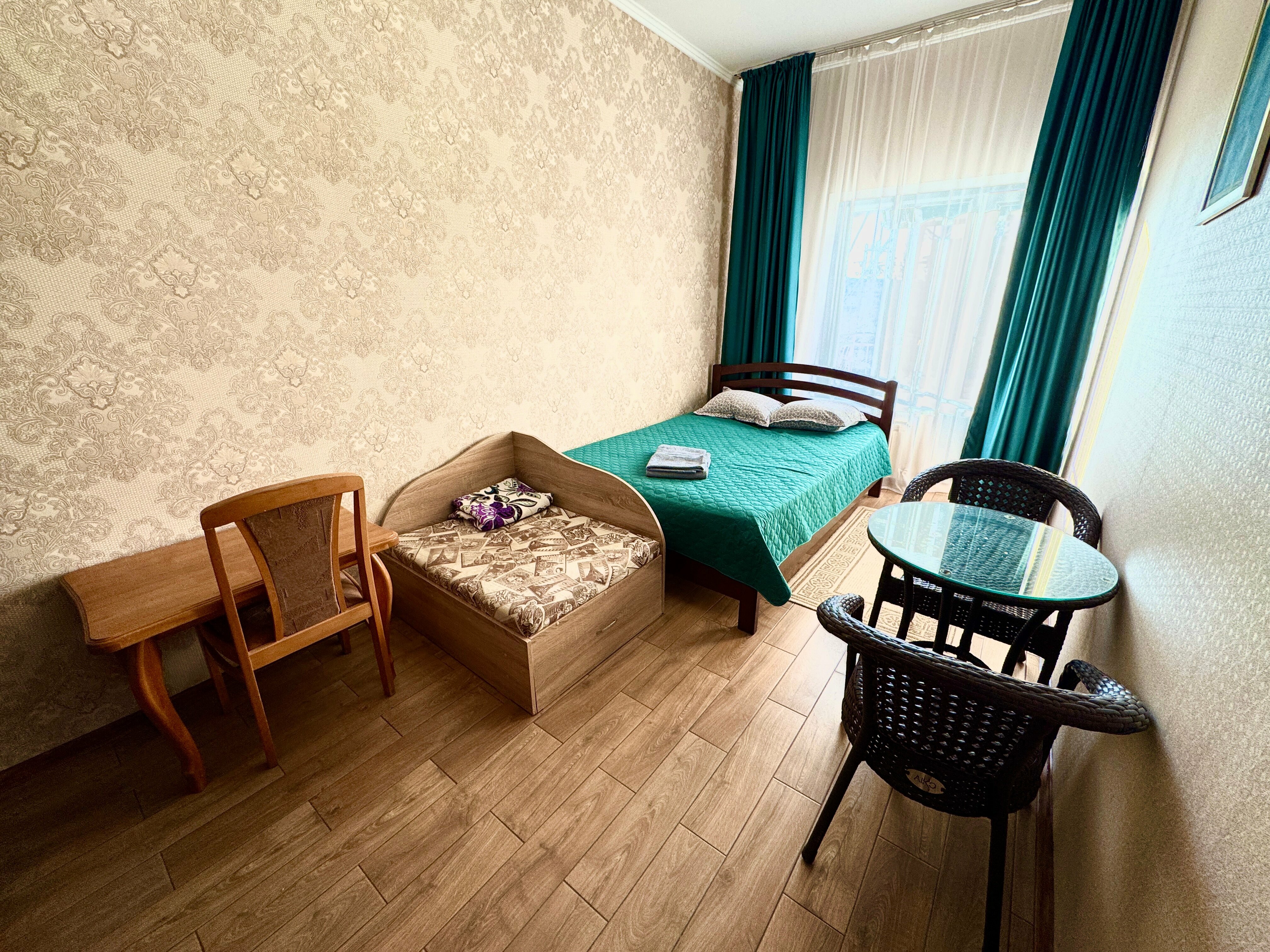 Двухместный номер Делюкс с 1 кроватью и балконом