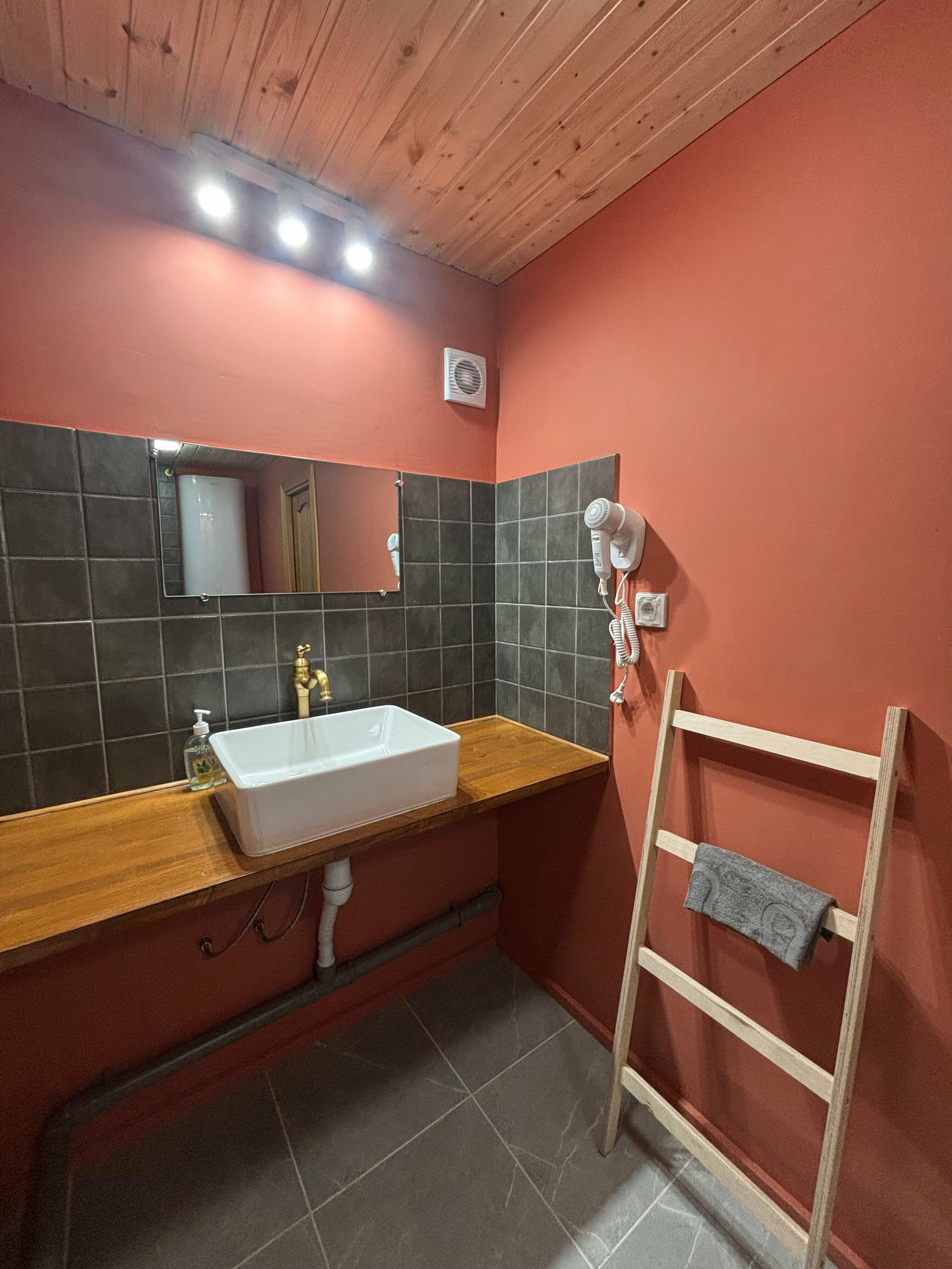 Двухместный номер с 1 кроватью и собственной ванной комнатой